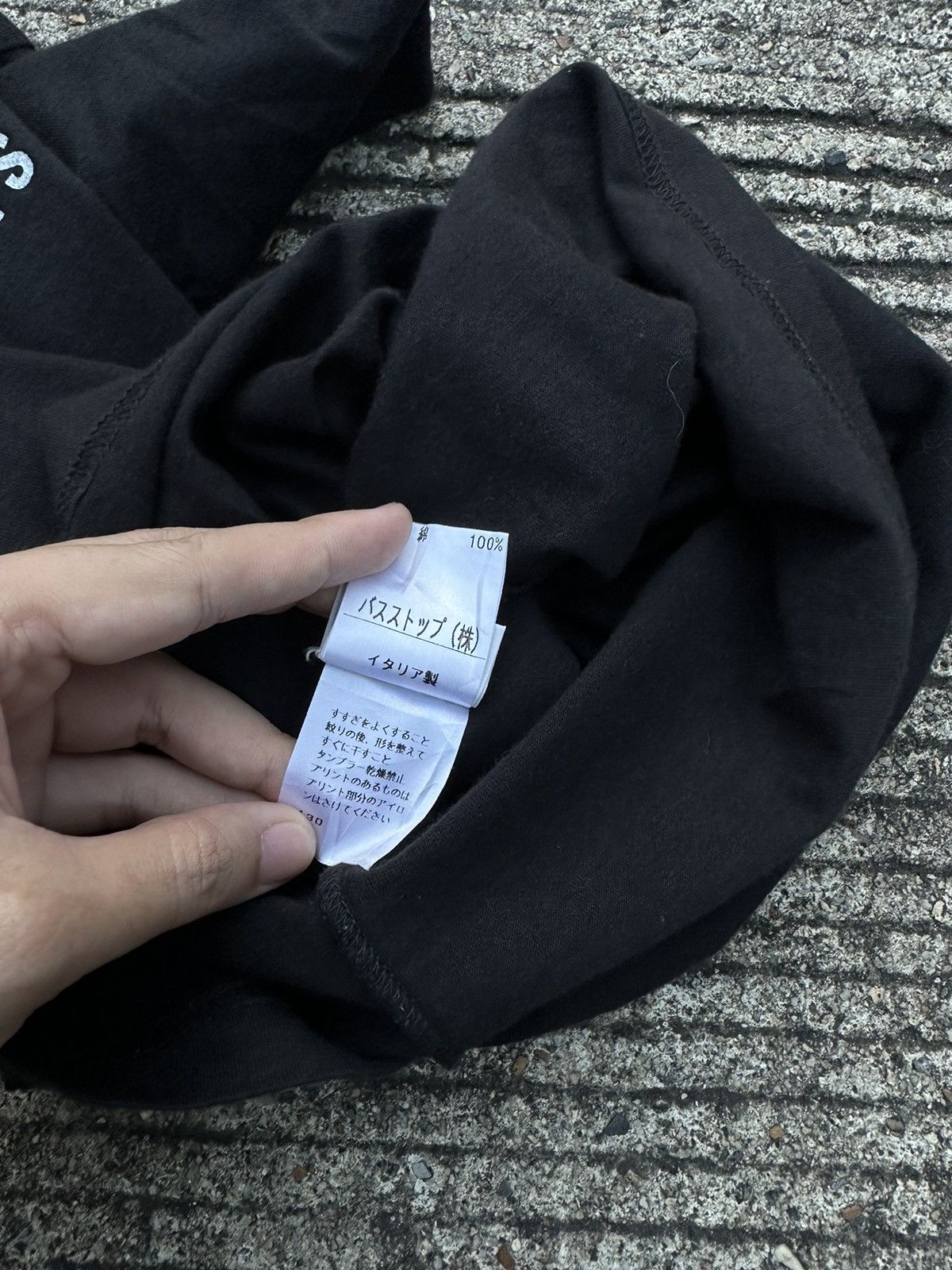 Helmut Lang Helmut Lang AW97 “Attention” Tee Size US XXS / EU 40 - 10 Thumbnail