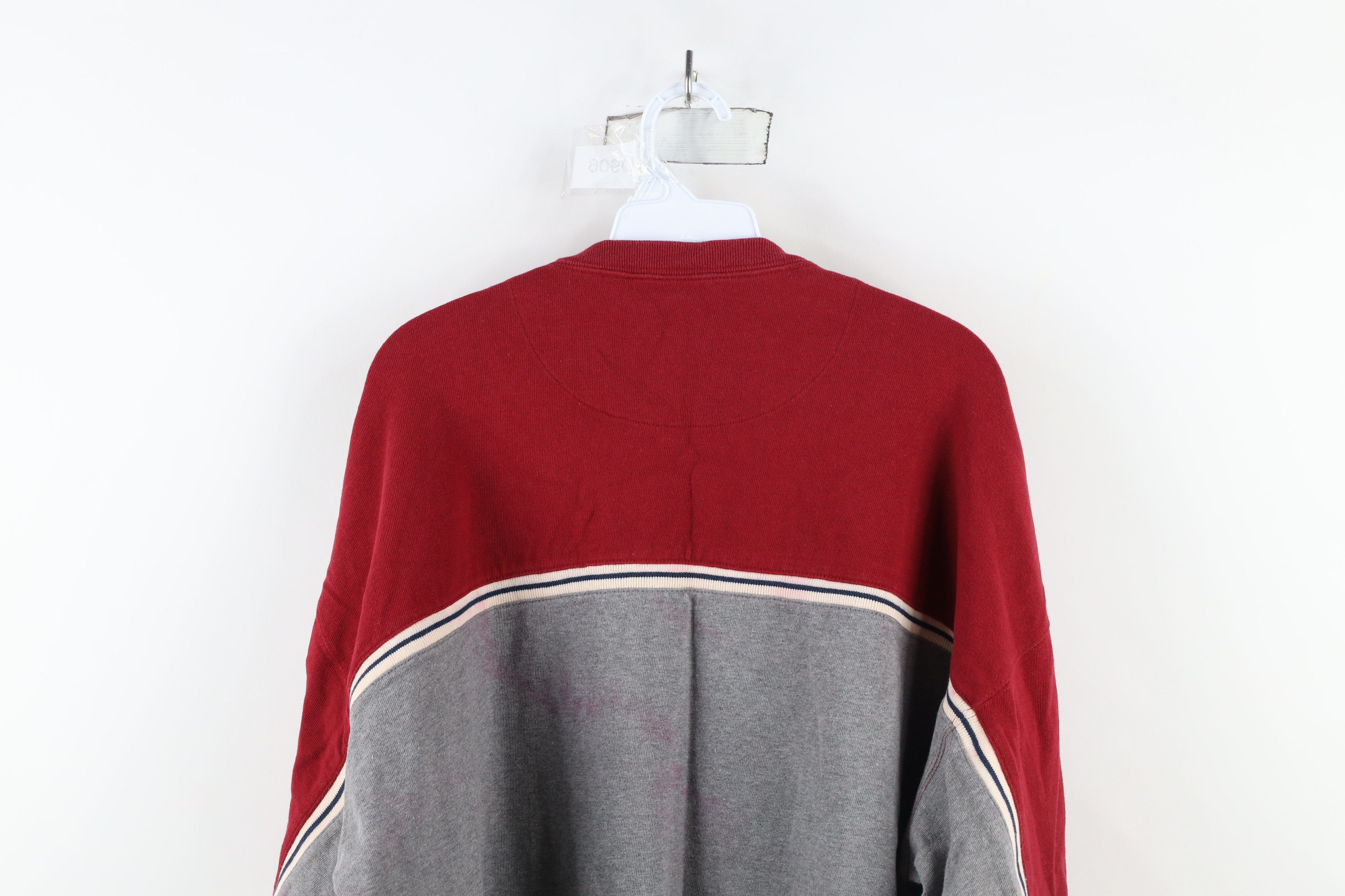 Gap × Vintage Vintage 90s Gap Ribbed Knit Striped Long Sleeve T-Shirt Size US XXL / EU 58 / 5 - 11 Thumbnail