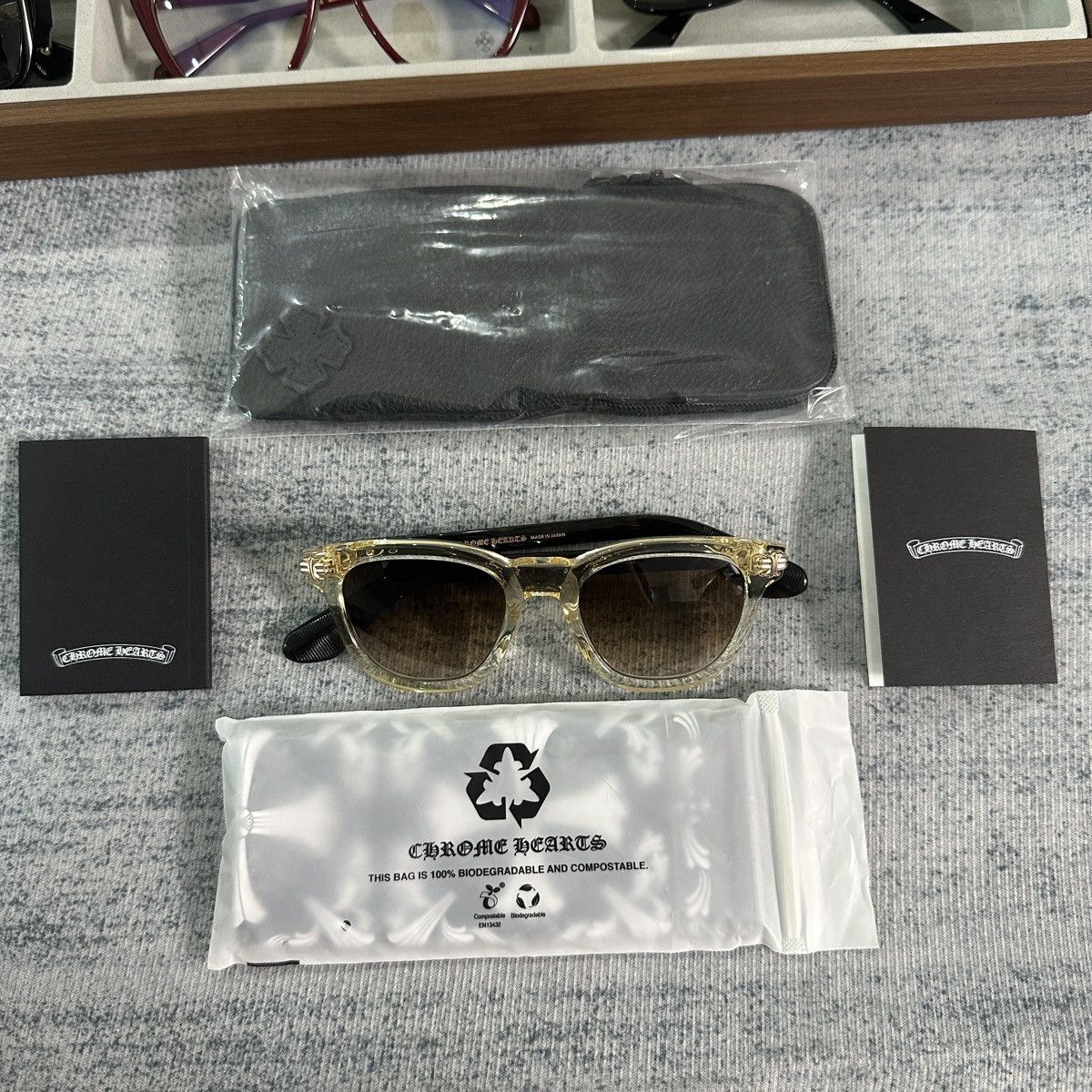Chrome Hearts CHROME HEARTS SMOKE SHOW SUNGLASSES Size ONE SIZE - 2 Thumbnail