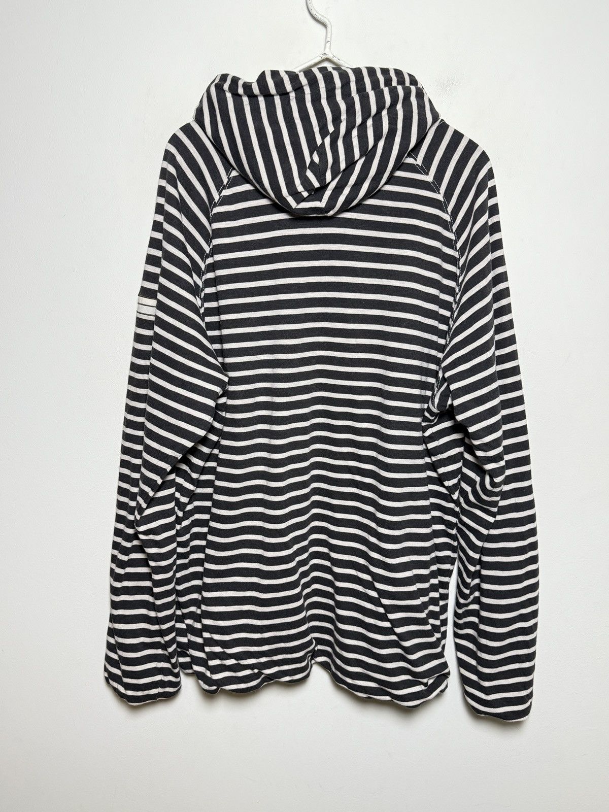 Stone Island Stone Island Striped Button Hoodie Size US L / EU 52-54 / 3 - 9 Thumbnail