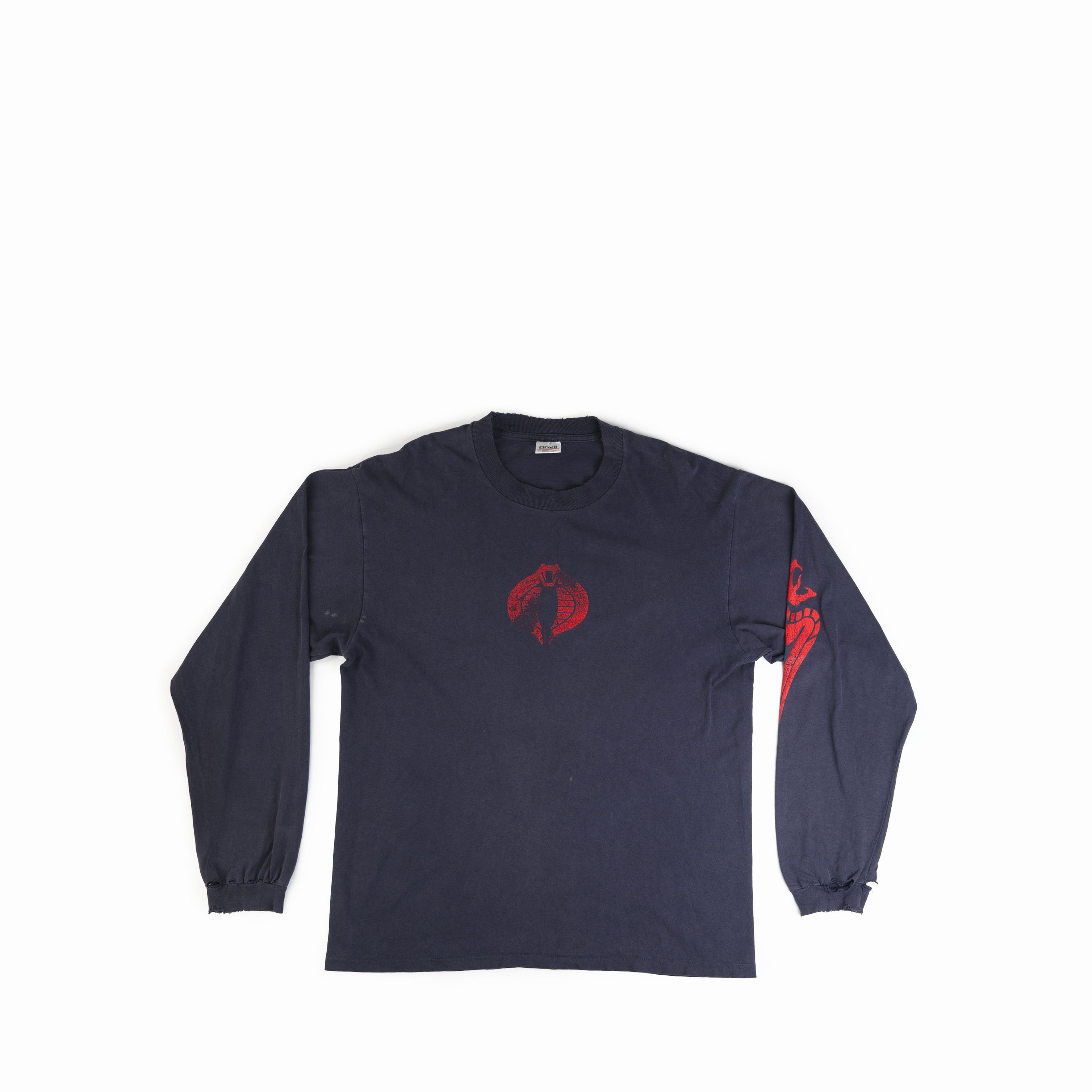 Vintage 1990's G.I. Joe Cobra Long Sleeve Tee Shirt