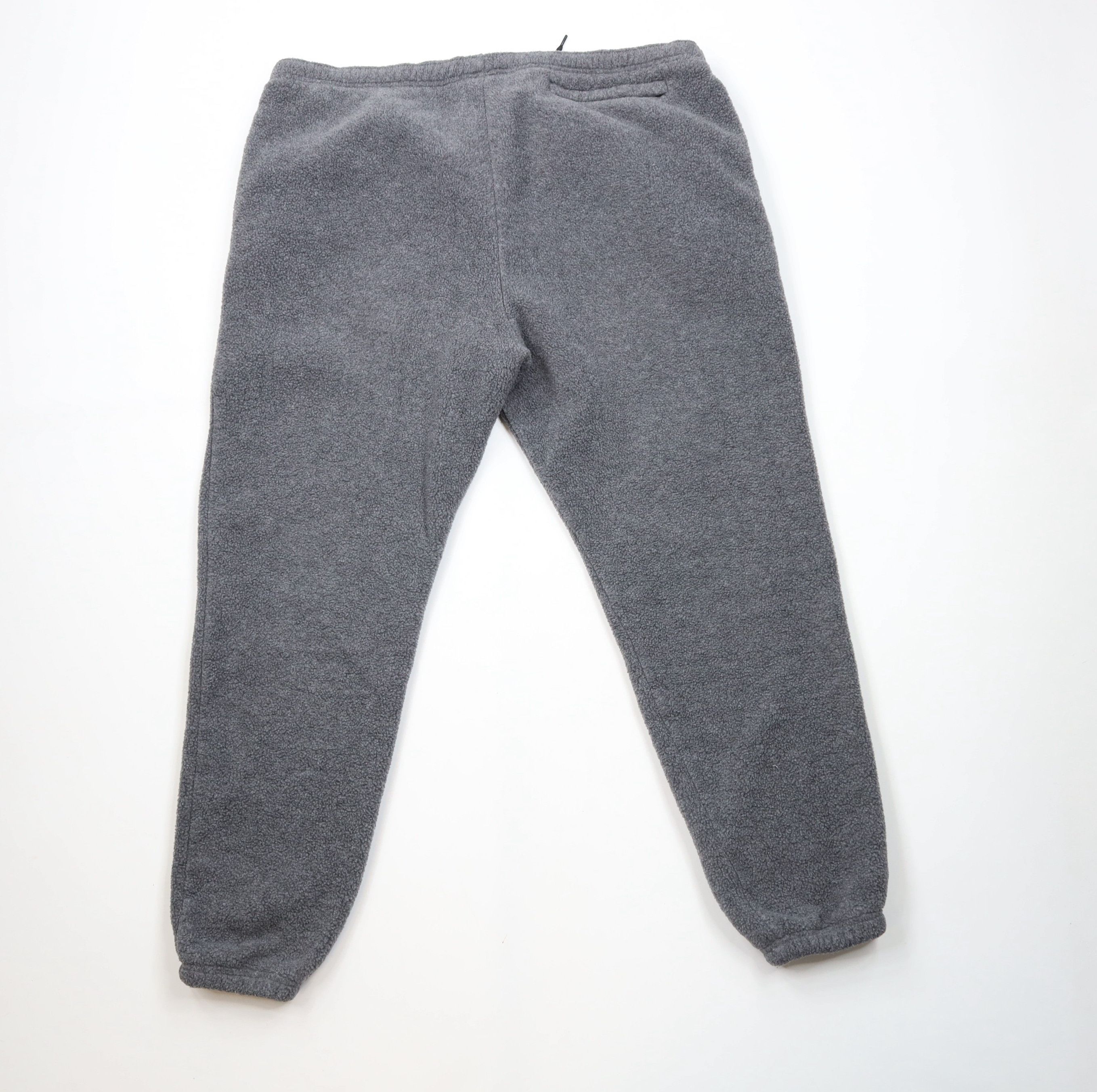 Lands' End × Vintage Vintage 90s Lands End Fleece Sweatpants Joggers Gray USA Size US 38 / EU 54 - 7 Thumbnail