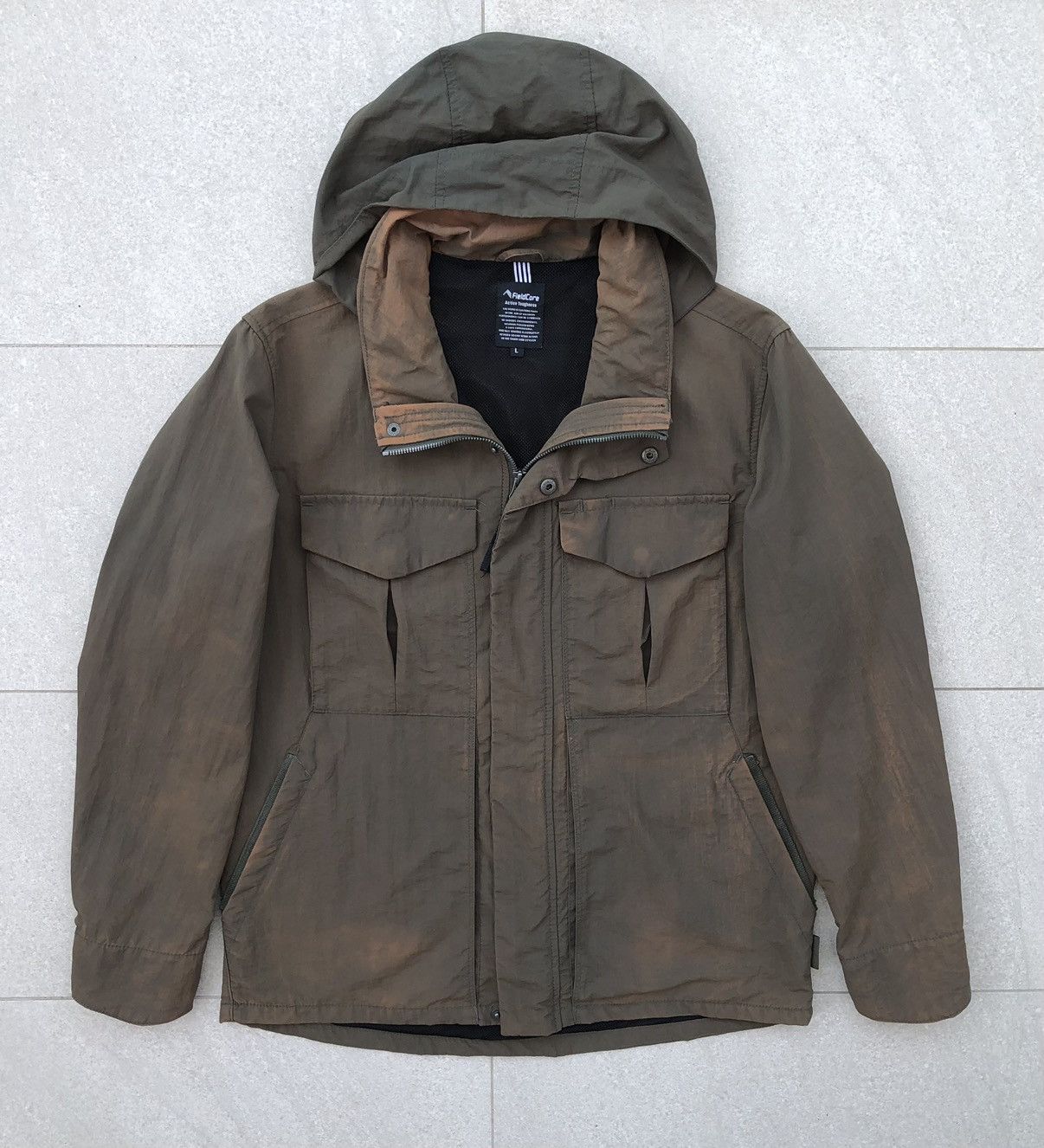 Japanese Brand A Fieldcore Wind and Water Resistant 4 Pocket Field Jacket Size US L / EU 52-54 / 3 - 15 Thumbnail