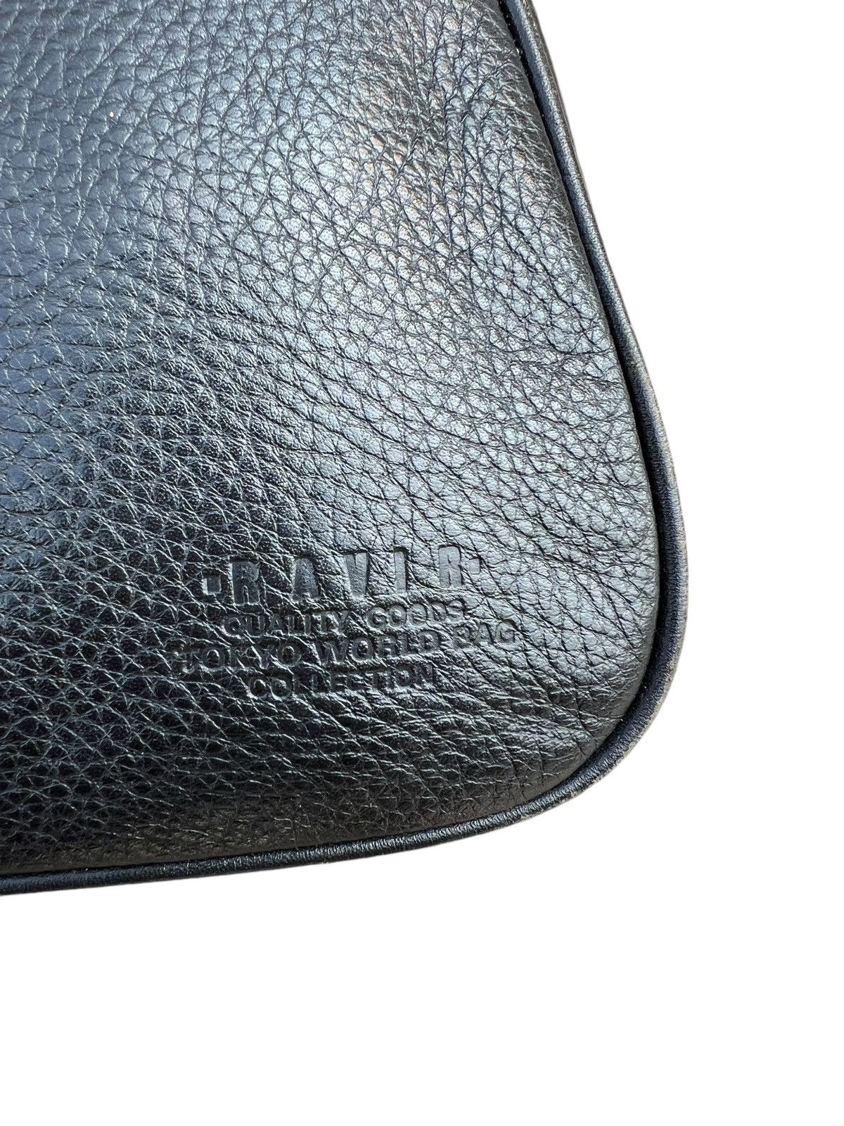 Leather Vintage RAVIR Tokyo Patina Leather Multi Way Backpack Bag Size ONE SIZE - 8 Thumbnail