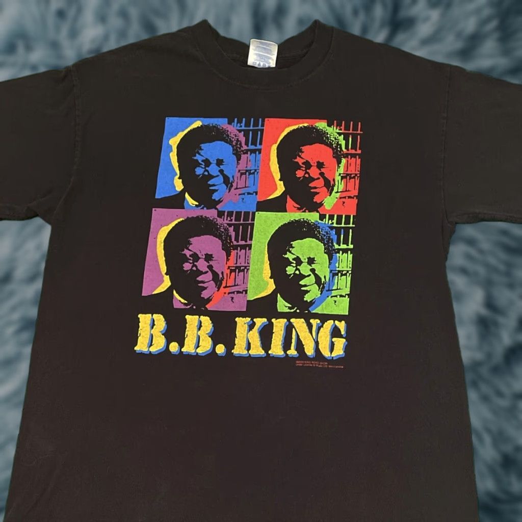 Vintage VINTAGE BB King Blues Rock Concert Tour VTG 2003 Pop Art Tee Shirt Mens L Black 90s Shirt Mens L Size US L / EU 52-54 / 3 - 1 Thumbnail