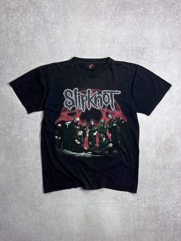 Band Tees × Vintage Vintage Slipknot Graphic Archival Promo T-shirt L Size US L / EU 52-54 / 3 - 1 Thumbnail