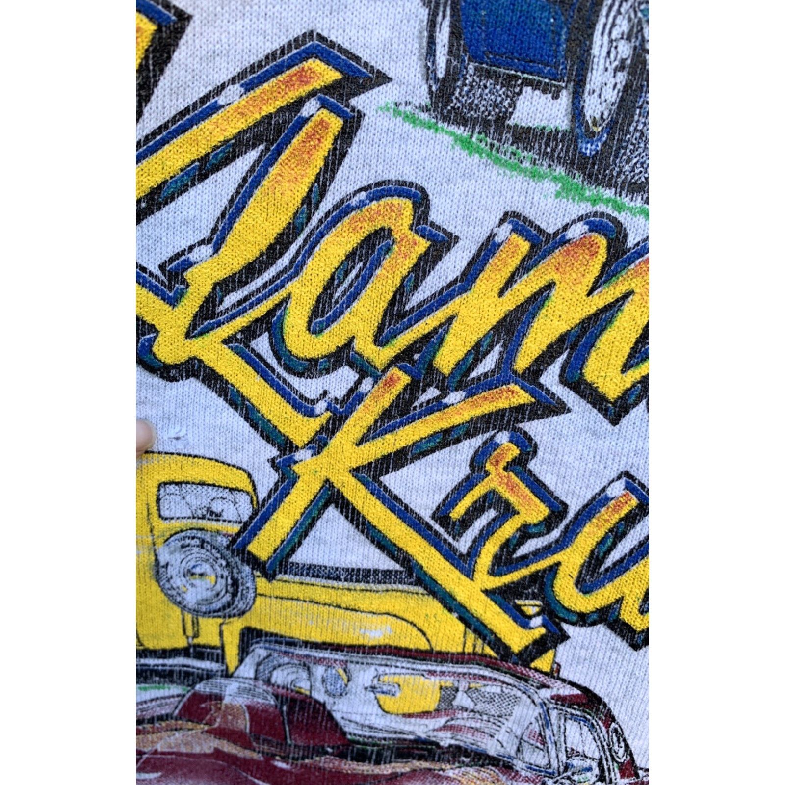 Fruit Of The Loom Vintage 15th Annual Klamath Kruise ’97 Sweatshirt Oregon 1990s XL Gray Graphic Sweatshirt Mens Size US XL / EU 56 / 4 - 7 Thumbnail