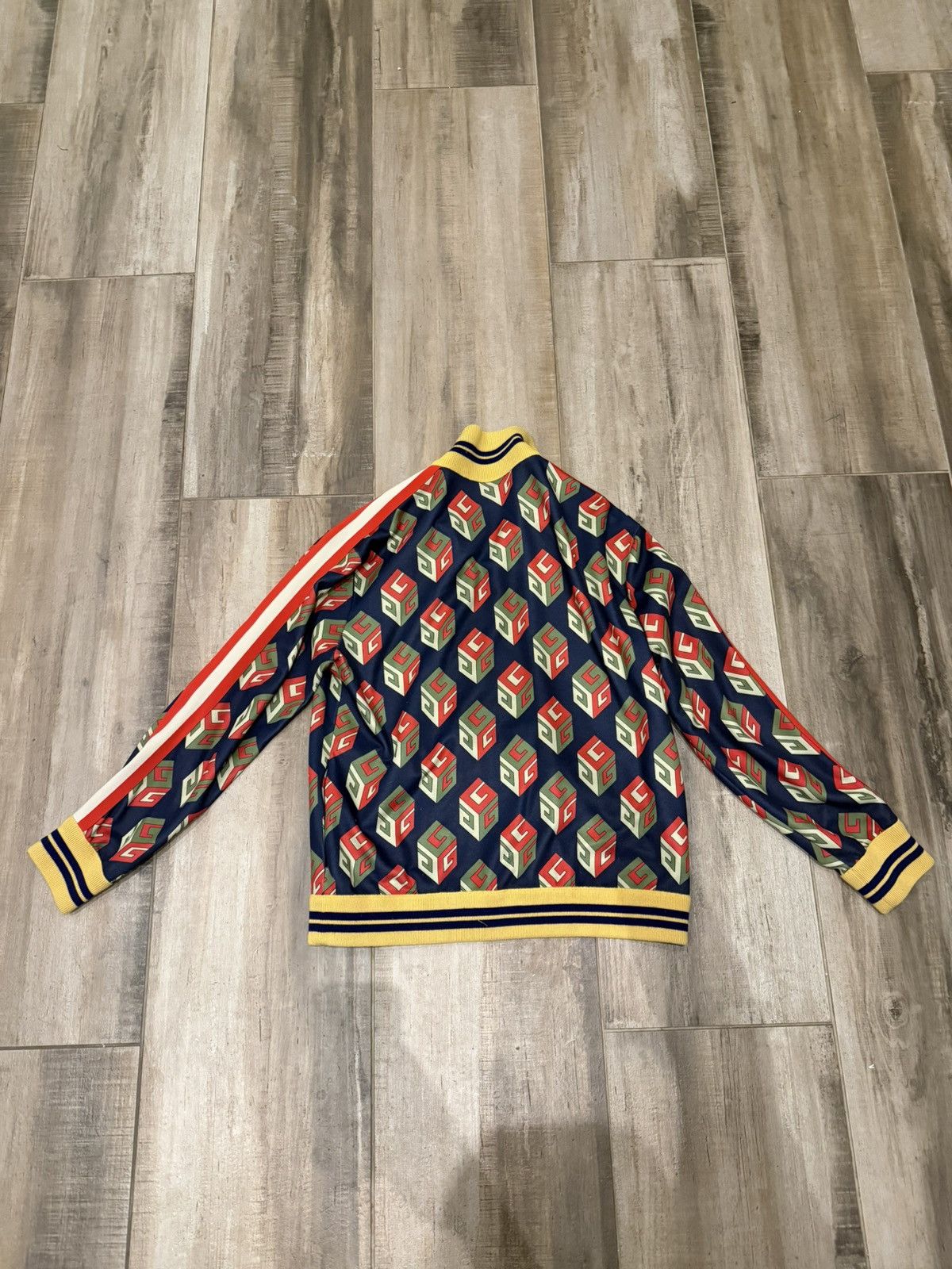 Gucci Gucci Block Track Jacket Size US XL / EU 56 / 4 - 2 Thumbnail