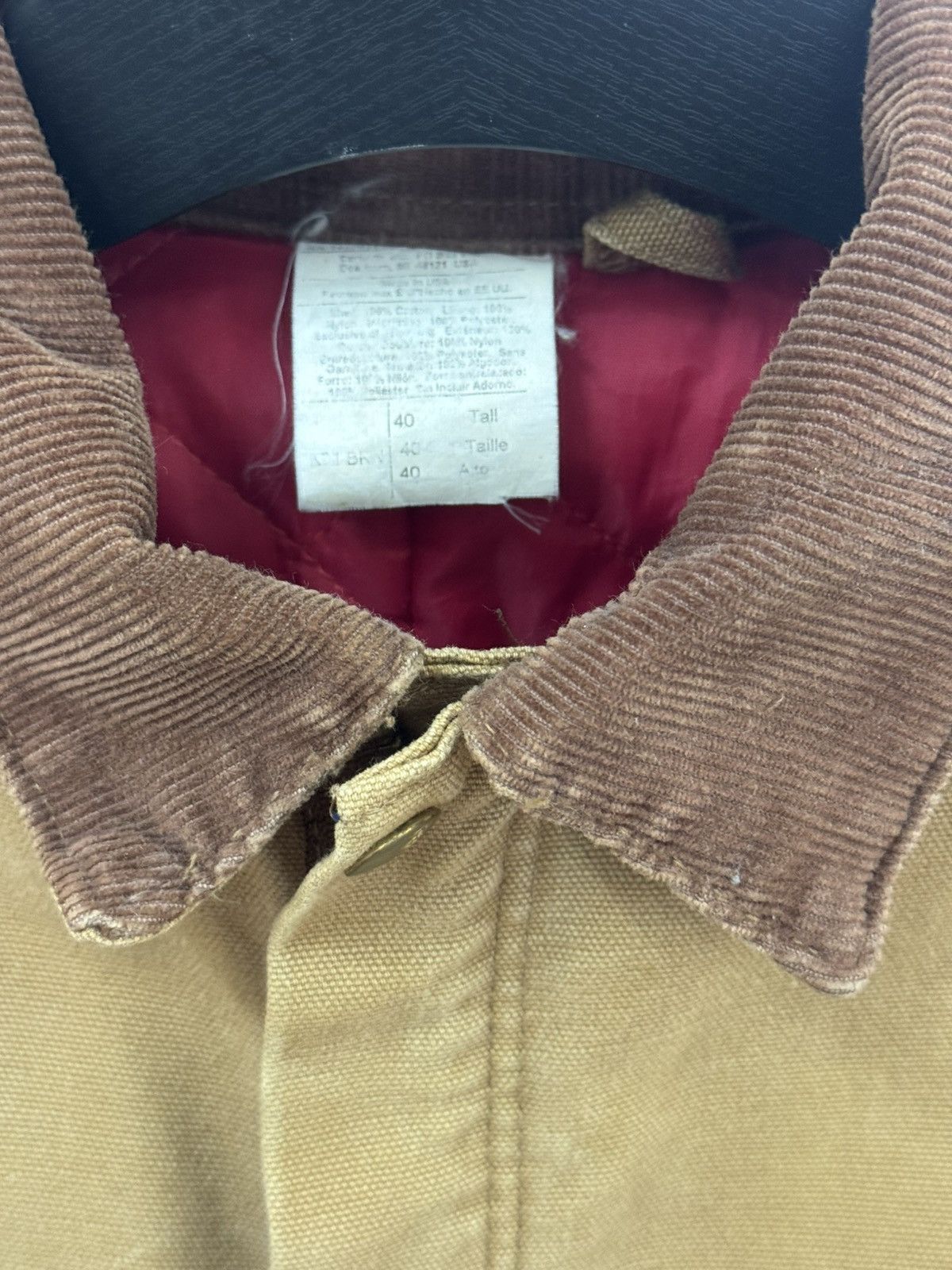 Carhartt Vintage 90s Carhartt Insulated Lined Winter Coveralls Size US 40 / EU 56 - 14 Thumbnail
