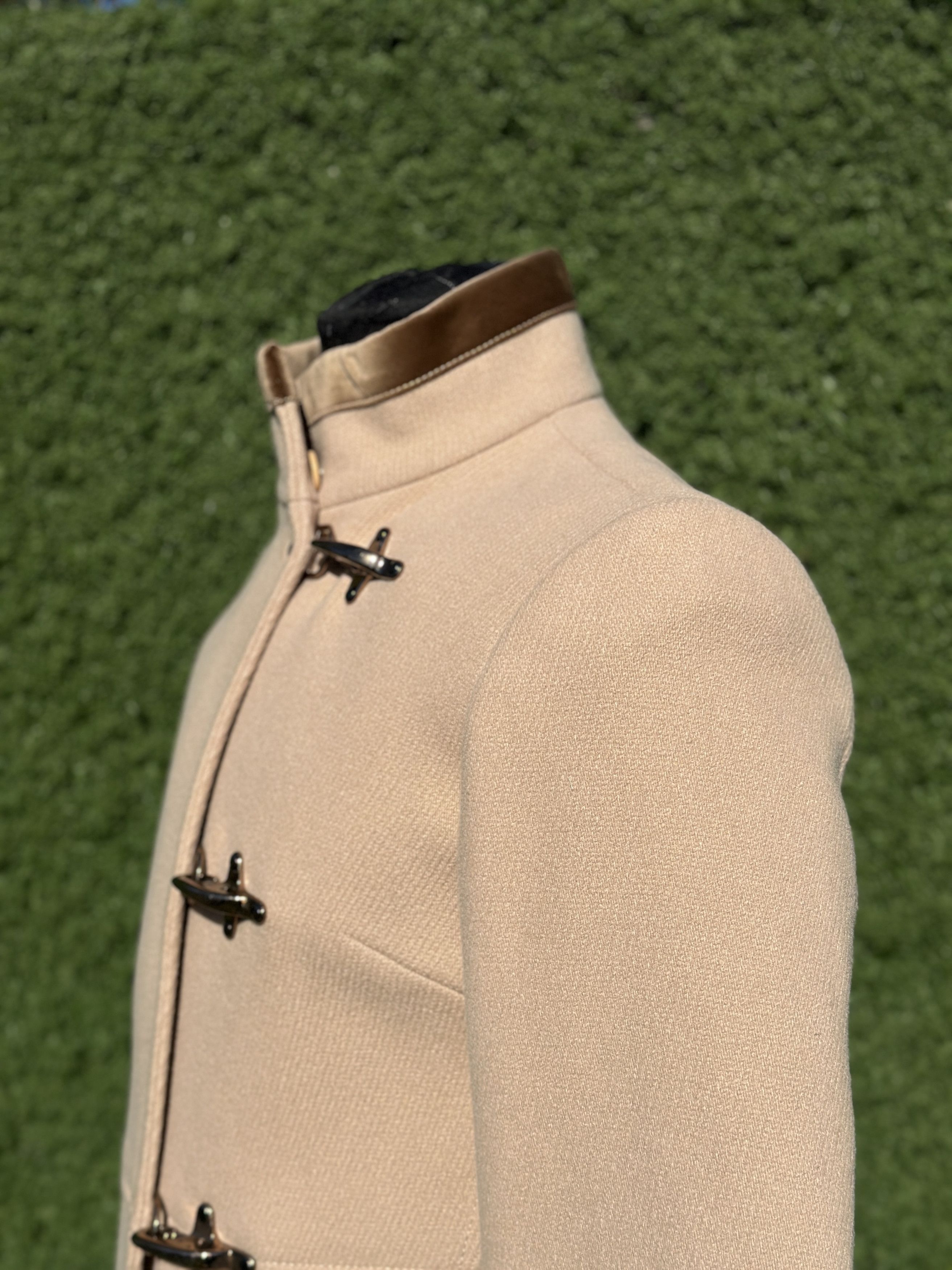 Fay Virginia Wool Coat Hook Closure Made in Italy Size M