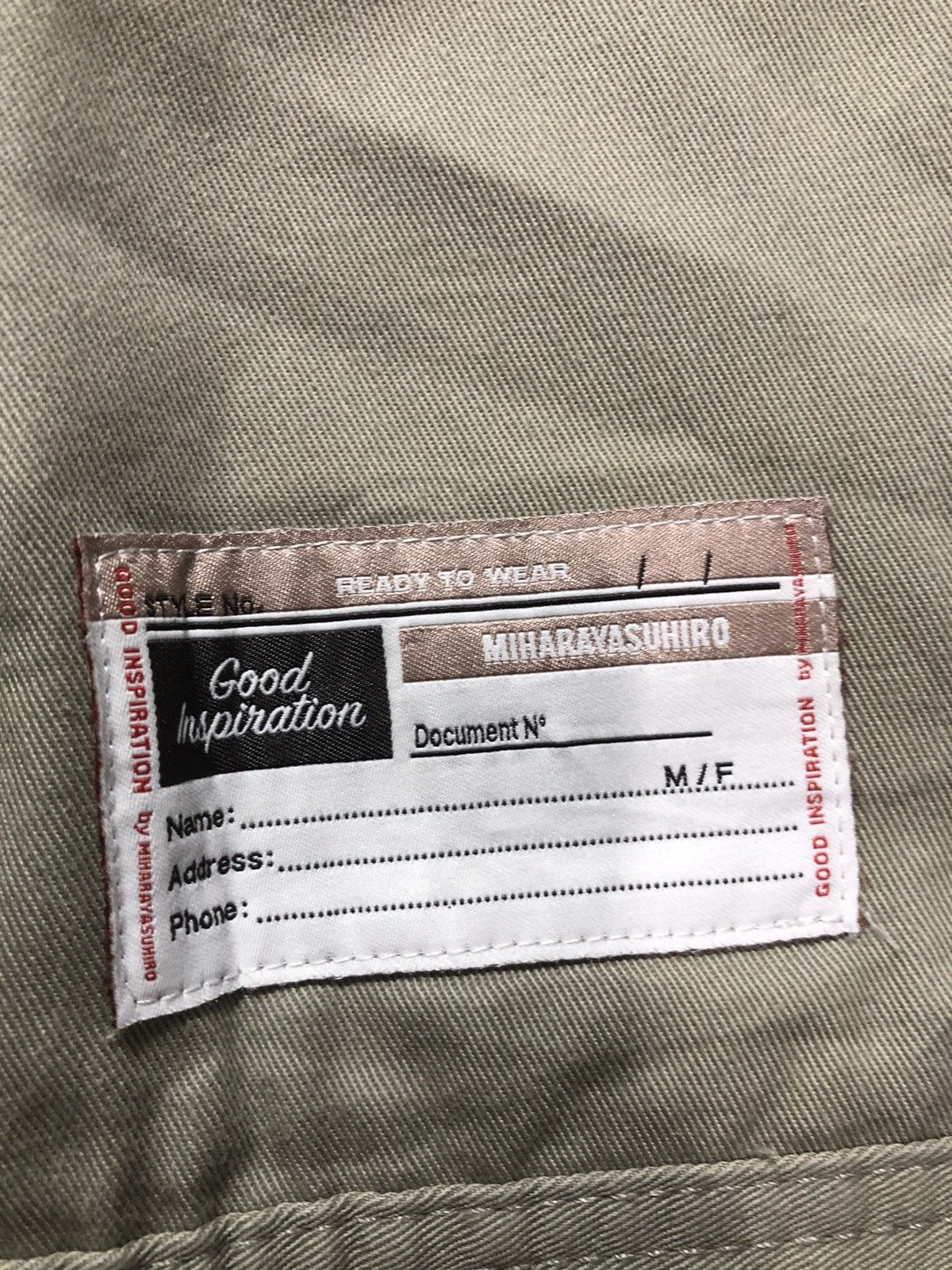 Japanese Brand × Maison MIHARA YASUHIRO Miharayasuhiro Two Toned Work Jacket Size US XL / EU 56 / 4 - 8 Thumbnail