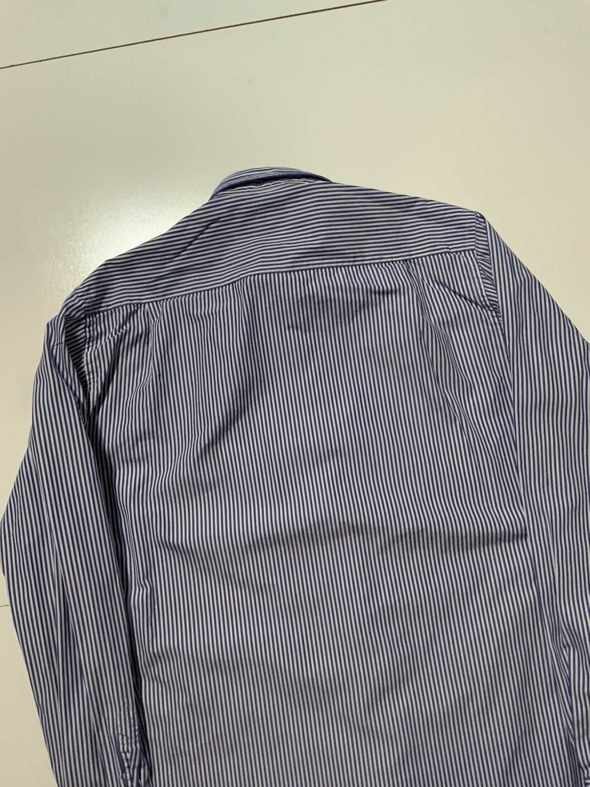 President's $349 Presidents P’s Giza Cotton Popeline Stick Stripe Shirt Size US L / EU 52-54 / 3 - 4 Thumbnail