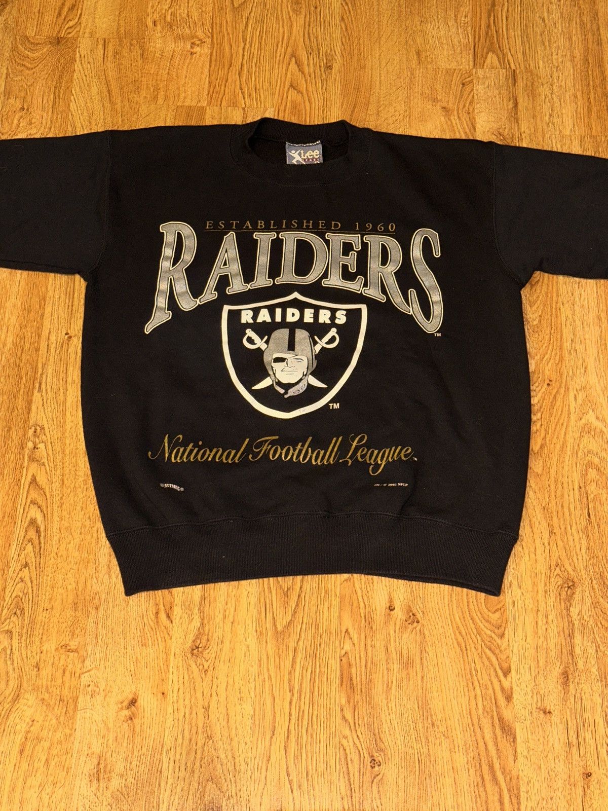 Nutmeg Vtg 1995 NUTMEG Raiders Established 1960 Logo Sweater Size US M / EU 48-50 / 2 - 1 Thumbnail