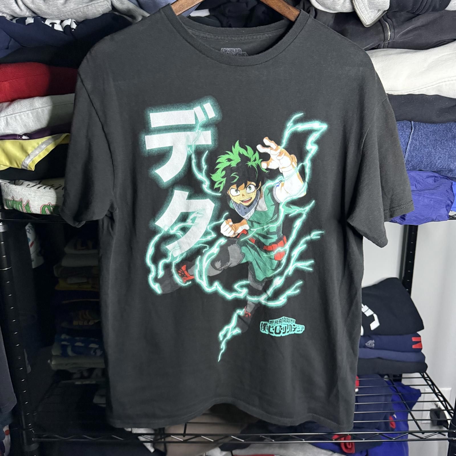 Designer My Hero Academia Deku Graphic T-shirt Size US L / EU 52-54 / 3 - 1 Thumbnail