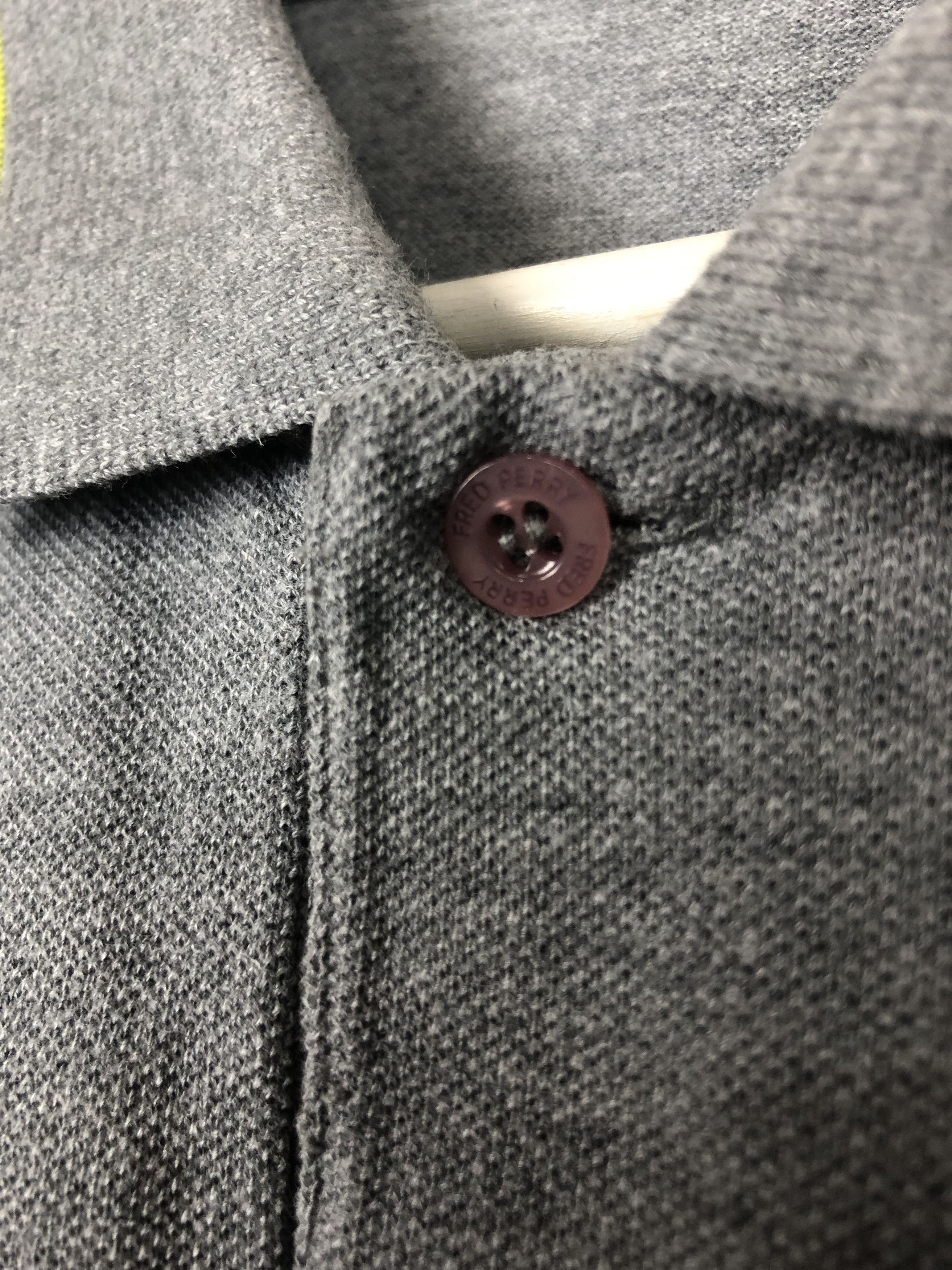 Fred Perry Fred Perry Cotton Polo T-Shirt Small Logo Gray size L Size US L / EU 52-54 / 3 - 7 Thumbnail