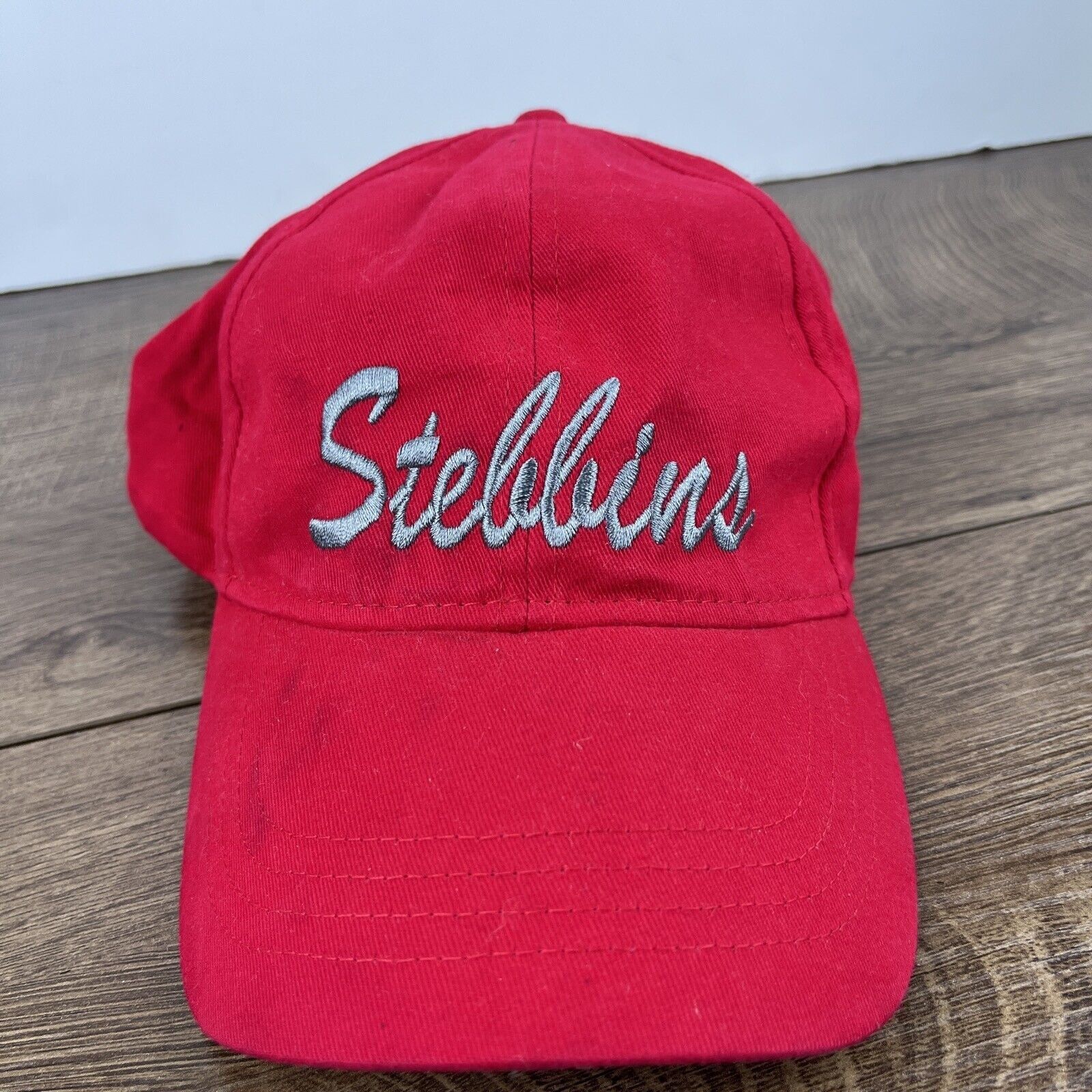 Other Stebbins Hat Stebbins High School Hat Red Hat Adjustable Adu Size ONE SIZE - 3 Thumbnail