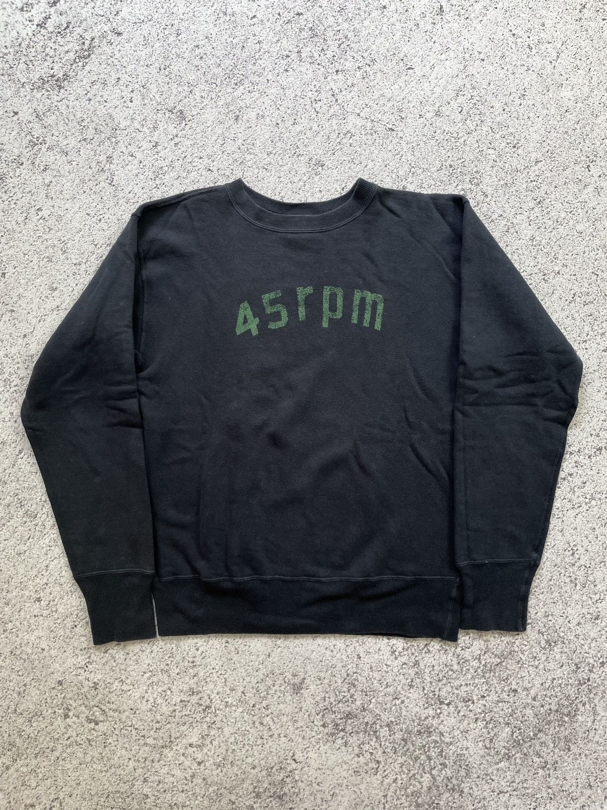 45rpm 45rpm Sweatshirt 45rpm Spell Out Crewneck Sweater Size US M / EU 48-50 / 2 - 2 Thumbnail