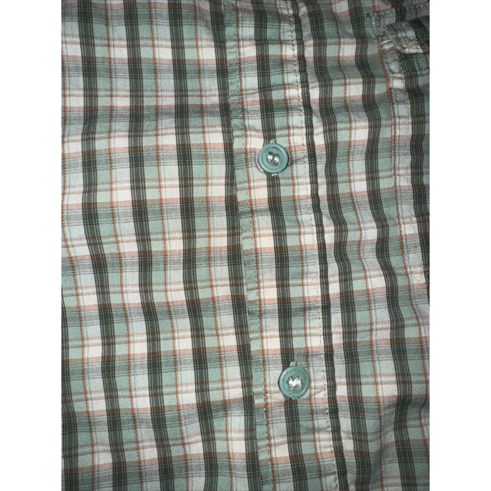 Columbia Columbia Plaid Short Sleeve Shirt Green XL 23x30 90s Dad Size US XL / EU 56 / 4 - 5 Thumbnail