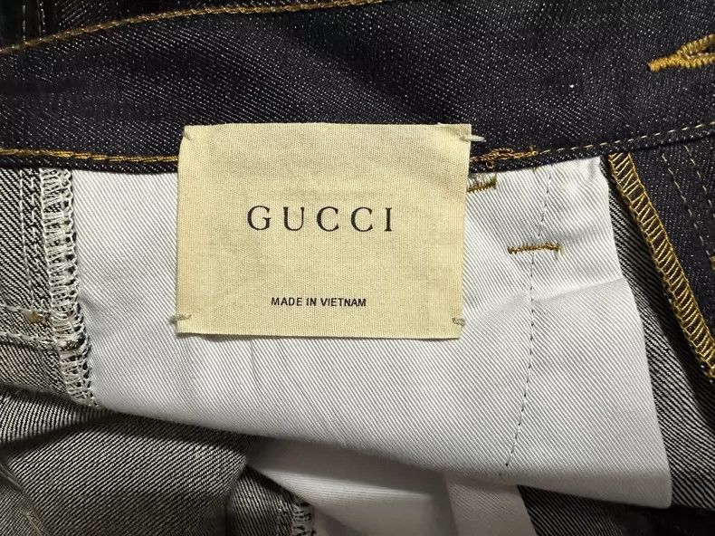 Gucci Gucci Classic primary color tannin casual denim trousers 25 Size US 30 / EU 46 - 5 Thumbnail