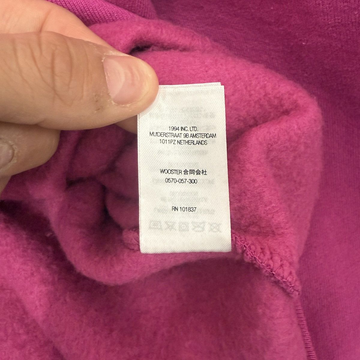 Supreme Supreme Small Box Logo Crewneck Raspberry Size US L / EU 52-54 / 3 - 6 Thumbnail