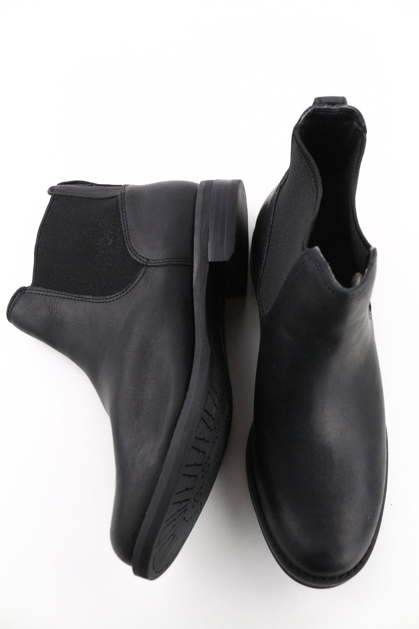 Timberland A1KHL UK4 Mid Top Black Leather Side Panels Boots 79958 Size US 4.5 / IT 34.5 - 6 Thumbnail