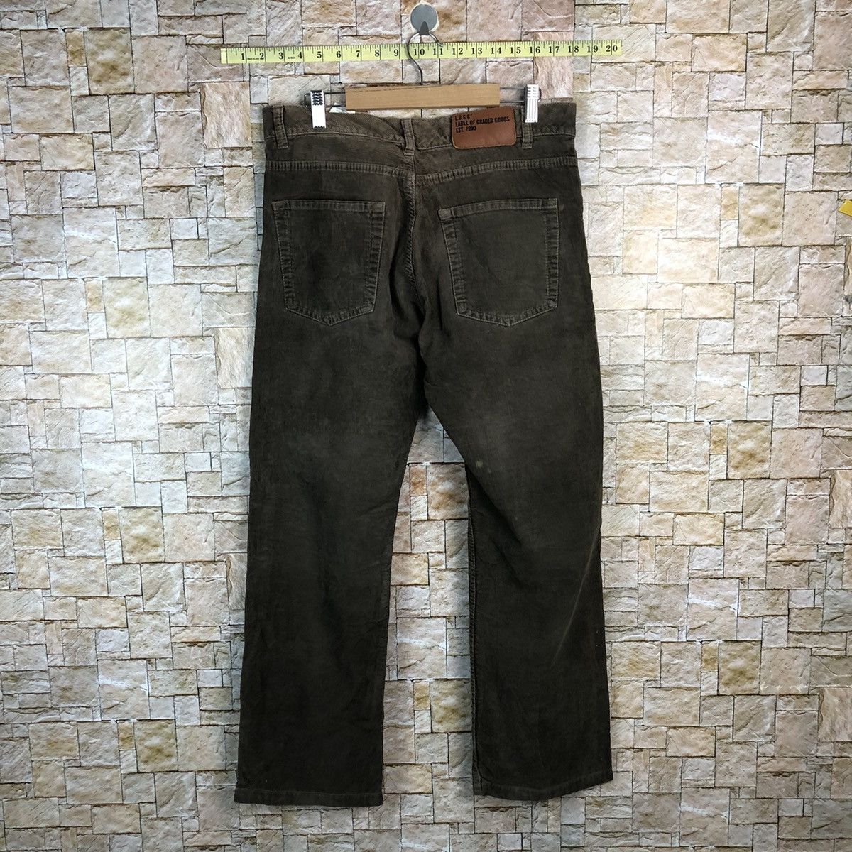 L.O.G.G. L.O.G.G Brown Conduroy Casual Pants #A647 Size US 33 - 12 Thumbnail