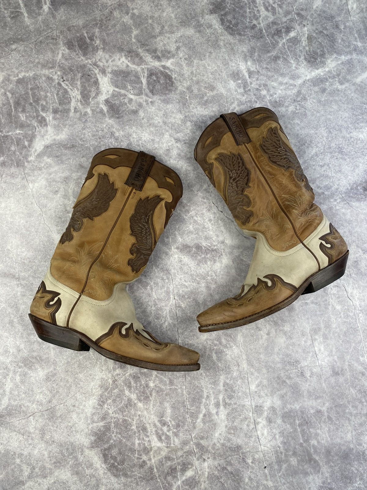 Sancho Boots Sancho Western Cowboy Leather Boots Size: 36 Size US 6 / IT 36 - 1 Thumbnail
