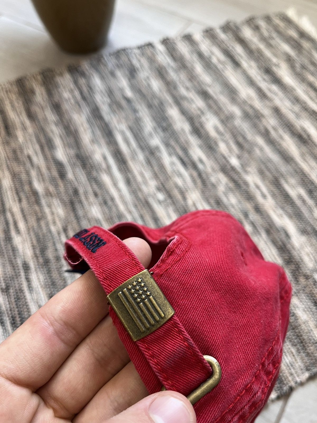 U.S. Polo Assn. × Vintage Vintage cap US Polo uspa fade red 5 panel USA Size ONE SIZE - 14 Thumbnail