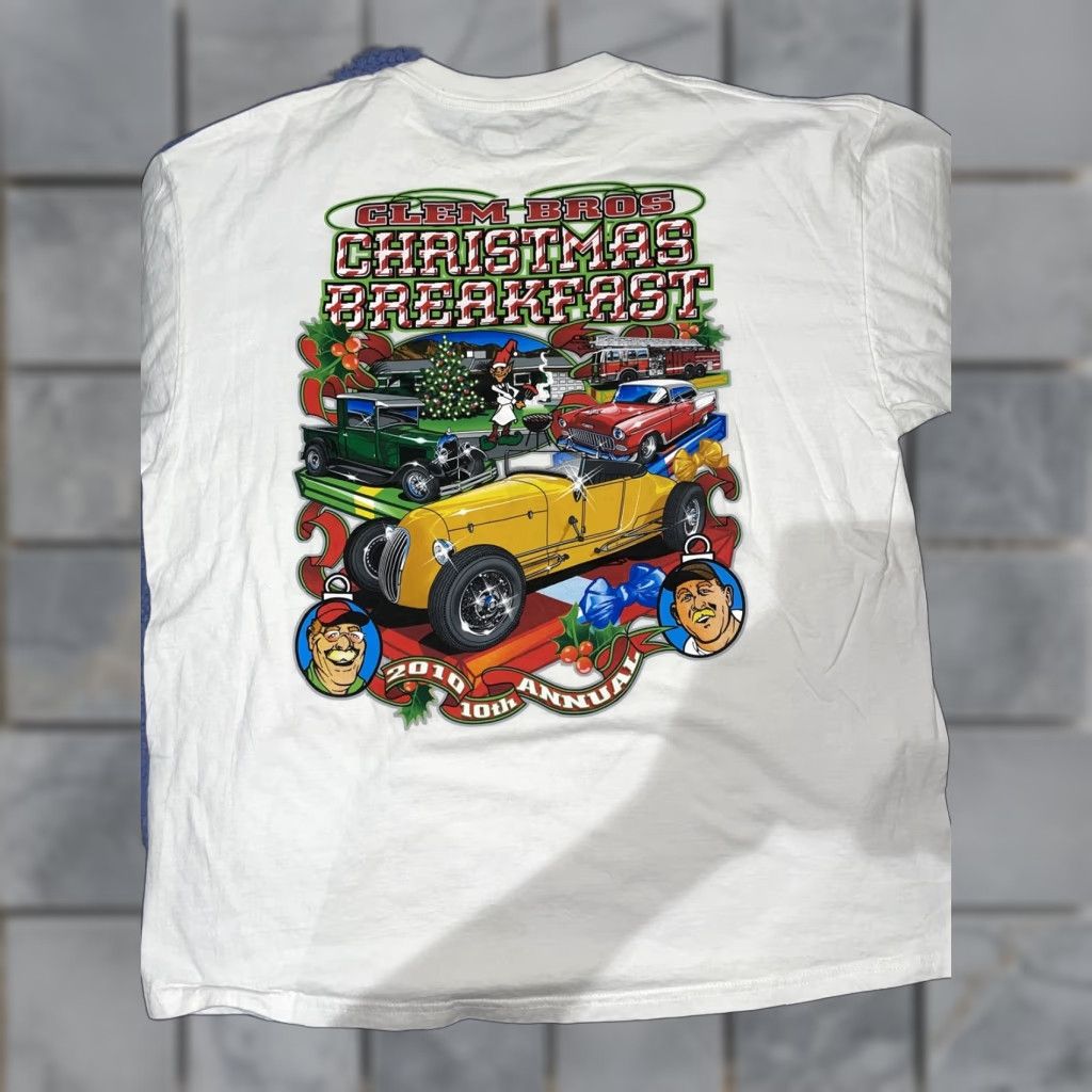 Vintage VINTAGE 2010 Chistmas Car T Shirt White XL Men T-Shirt White XL Size US XL / EU 56 / 4 - 1 Thumbnail