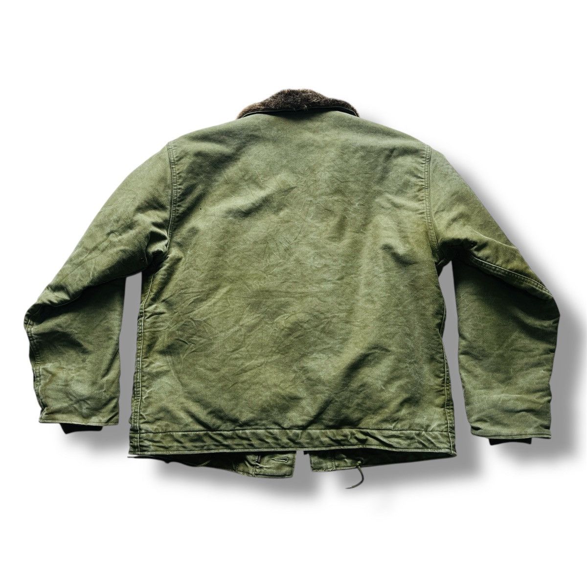 Buzz Rickson's × Toyo Enterprises Navy Department True Vintage 70s USN N-1 Military Jacket Size US L / EU 52-54 / 3 - 4 Thumbnail