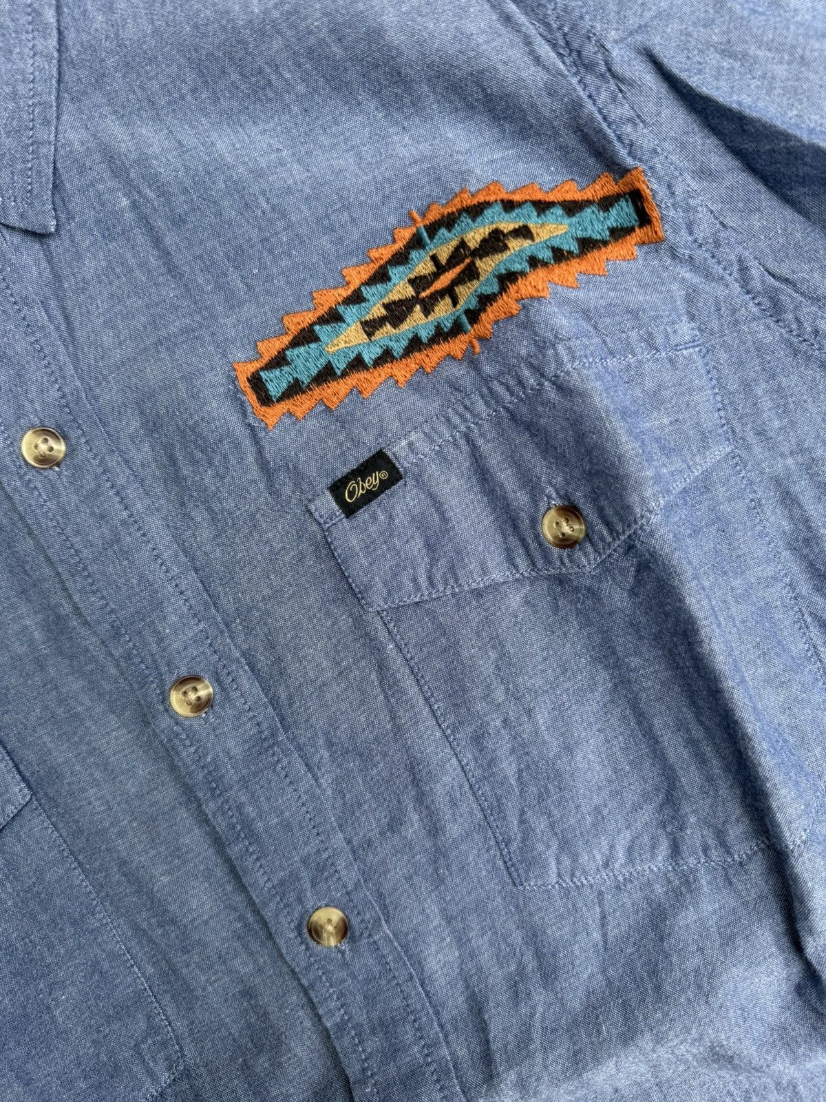Obey Obey Shirt Size US S / EU 44-46 / 1 - 3 Thumbnail