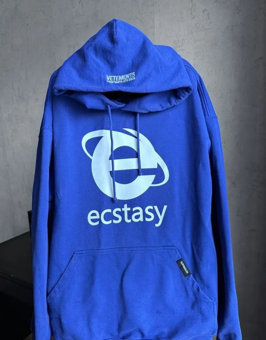 Vetements Vetements ecstasy hoodie | Grailed