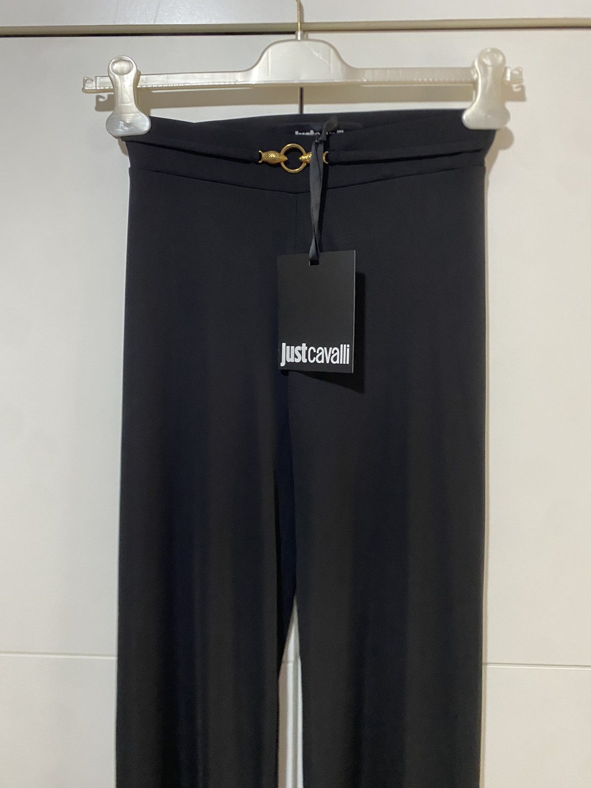 Just Cavalli Just Cavalli Fluido Mat Jersey leggings, size 38, black new Size 26" / US 2 / IT 38 - 2 Thumbnail