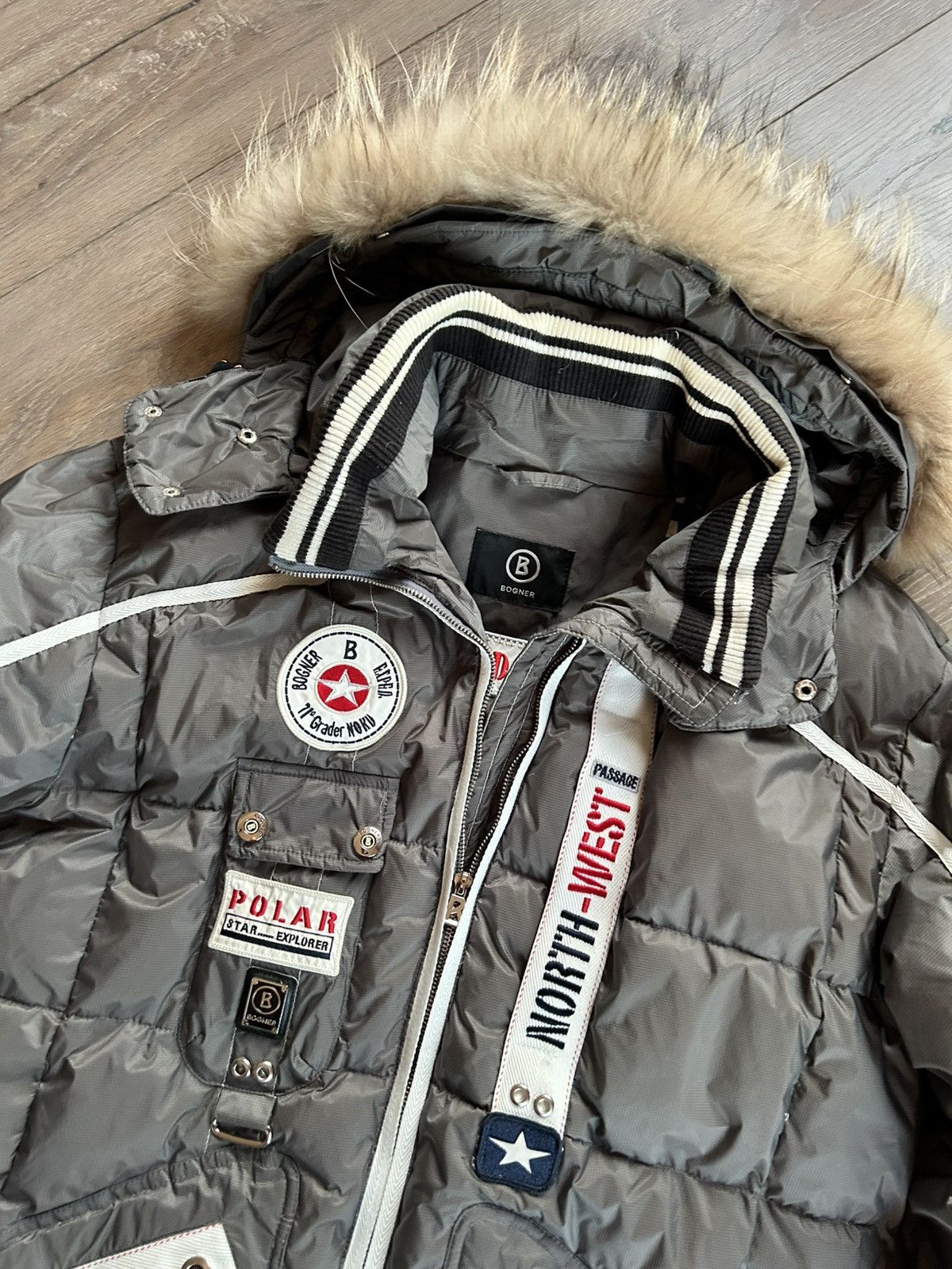 Bogner Bogner ski winter silver jacket XL XXL Size US XL / EU 56 / 4 - 2 Thumbnail