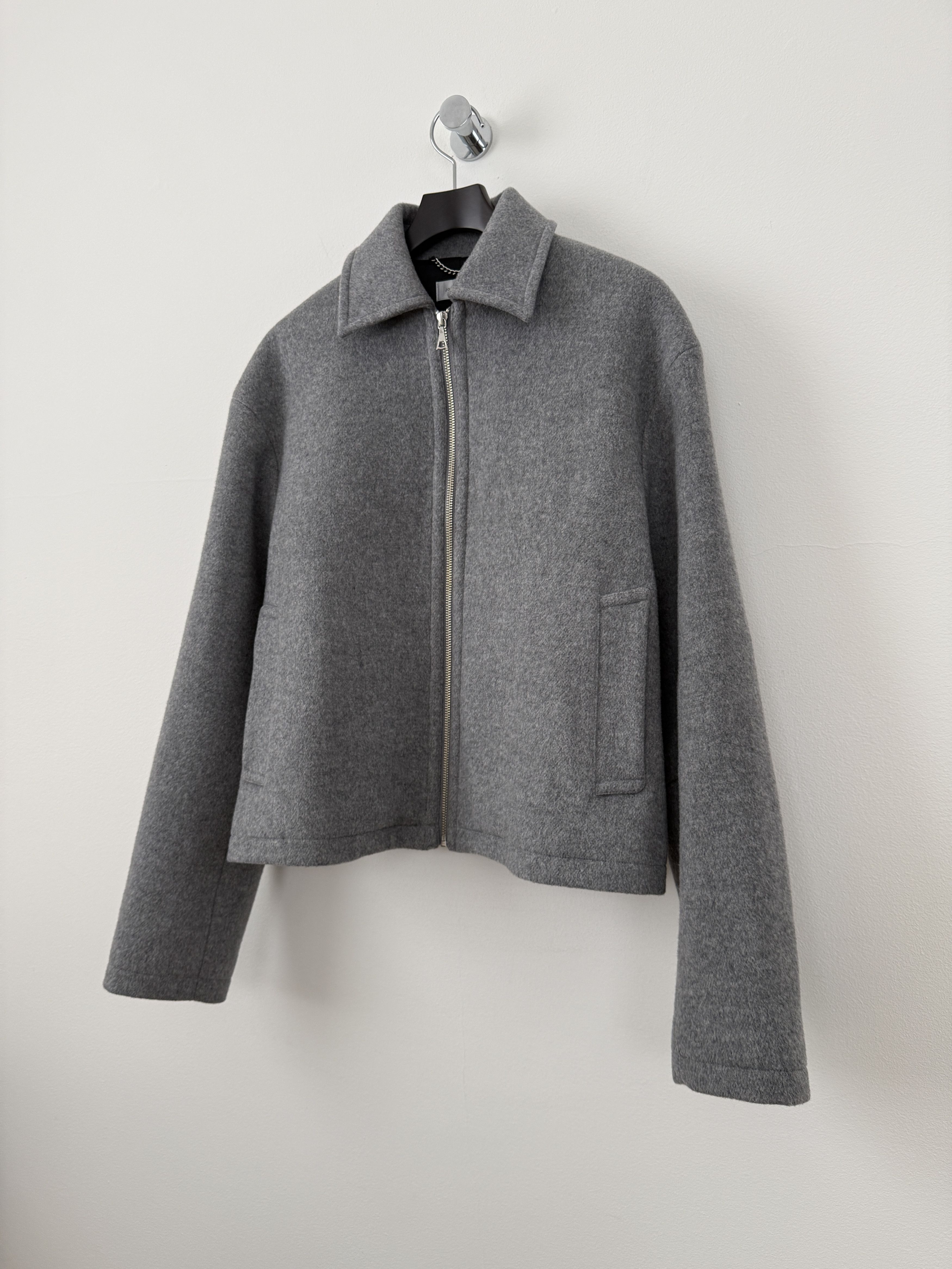 John Elliott Brushed Wool Lexington Full Zip Jacket Size US S / EU 44-46 / 1 - 4 Thumbnail