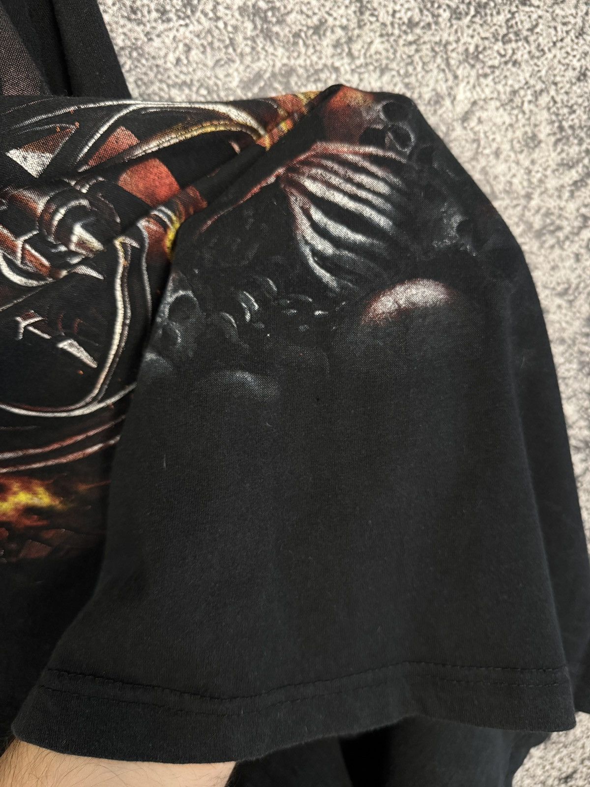 Vintage Spiral Long Sleeve T-Shirt Vintage Skulls Motorcycle Size XL Size US XL / EU 56 / 4 - 10 Thumbnail