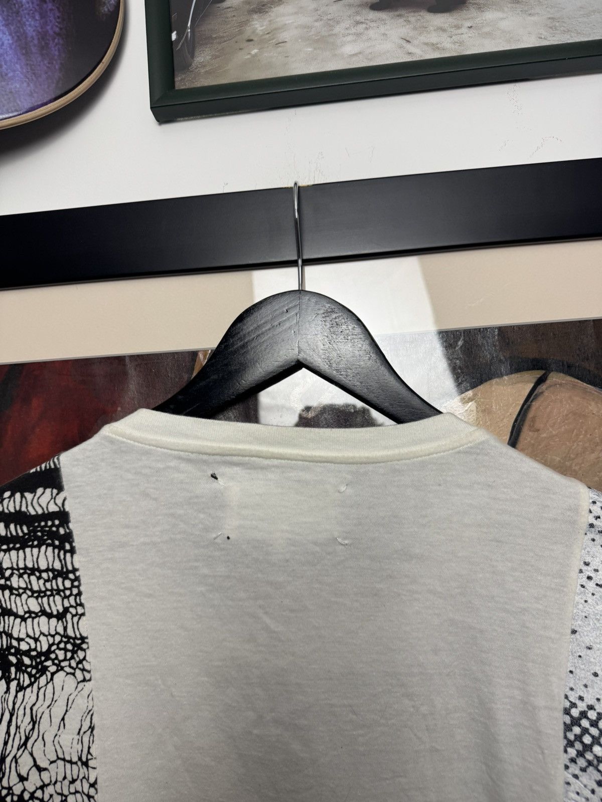 Maison Margiela Maison Margiela Designer Flame Print T-shirt Rare Luxury Size US M / EU 48-50 / 2 - 4 Thumbnail