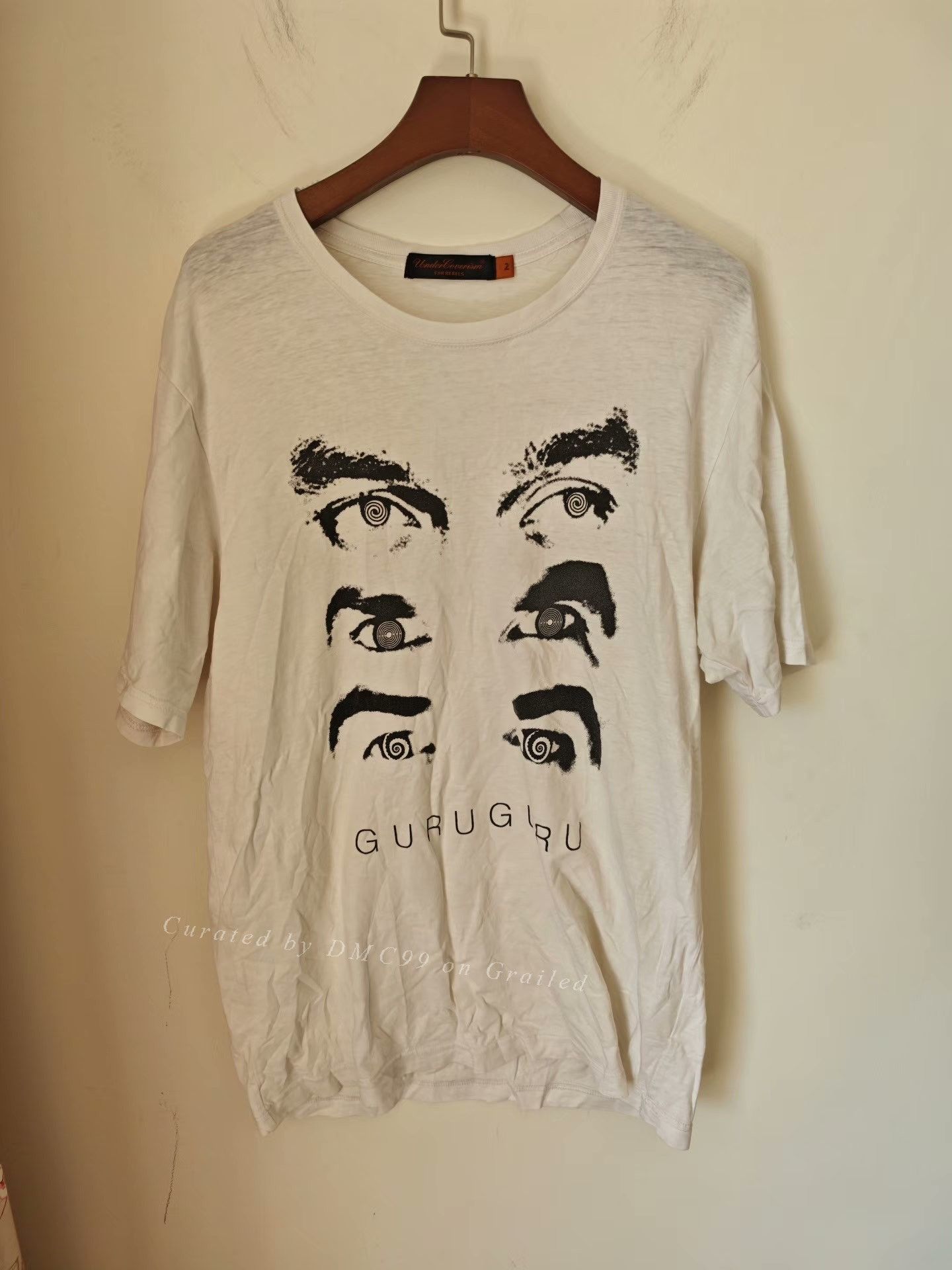 Undercover 2006 Undercover GuruGuru Multieyes Face Tee | Grailed