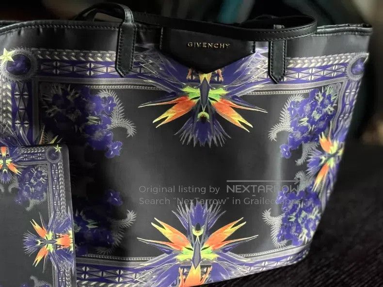 Givenchy Givenchy Printed Shopping Tote Bag in Large Size ONE SIZE - 7 Thumbnail