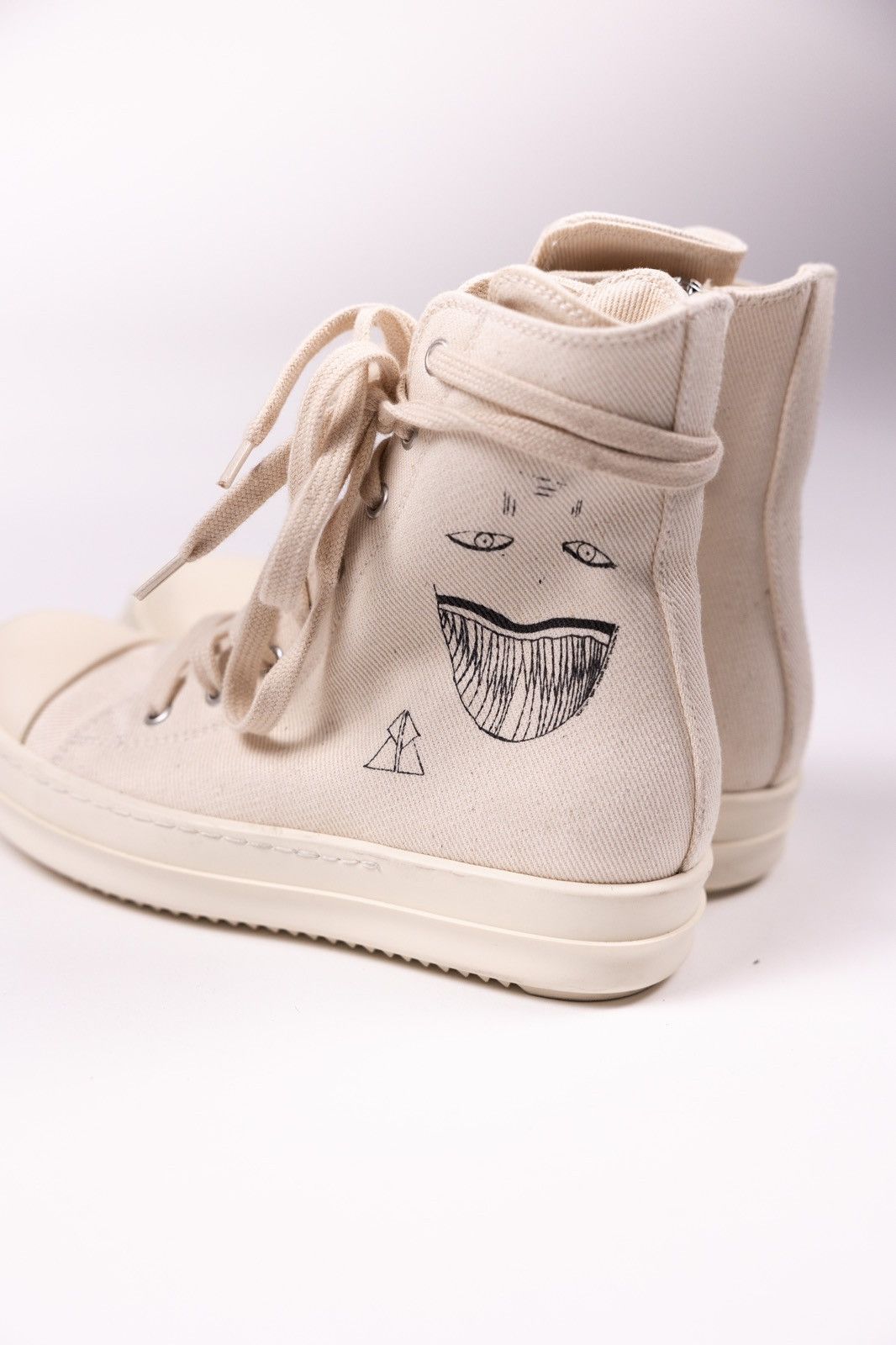 Rick Owens × Rick Owens Drkshdw Rick Owens DRKSHDW High Top Sneakers Size US 5 / IT 35 - 3 Thumbnail