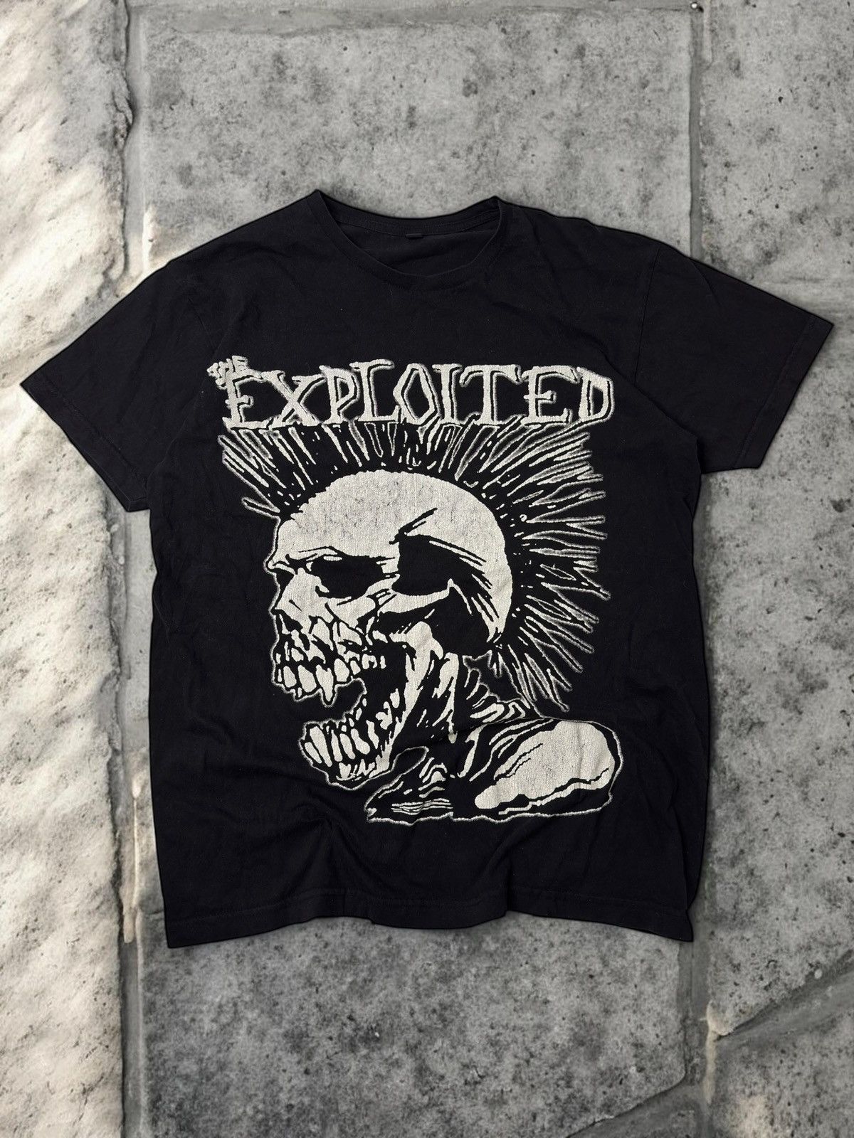 Band Tees Vintage The Exploited rock punk metal band tee swag 90s 00s Size US M / EU 48-50 / 2 - 1 Thumbnail