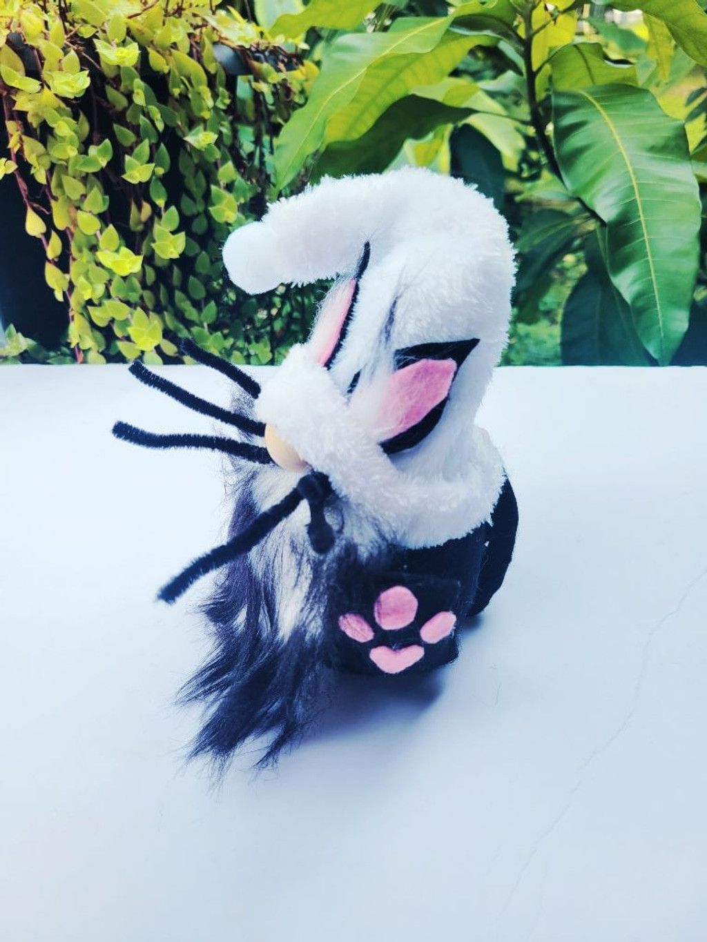 Handmade Spooky Whiskers – Halloween Cat Gnome | Black Shelf sitter Size ONE SIZE - 2 Thumbnail