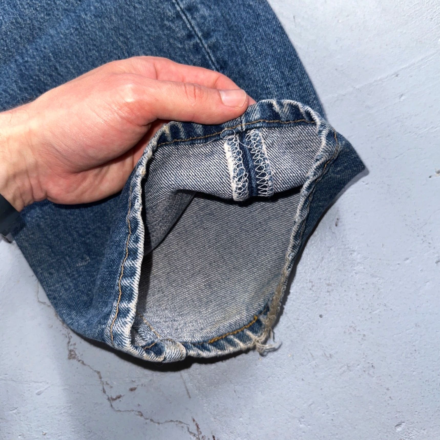 Levi's VINTAGE Levi's 501 Jeans 90s USA Light Blue Denim Straight 38x34 Regular Men Size US 38 / EU 54 - 4 Thumbnail