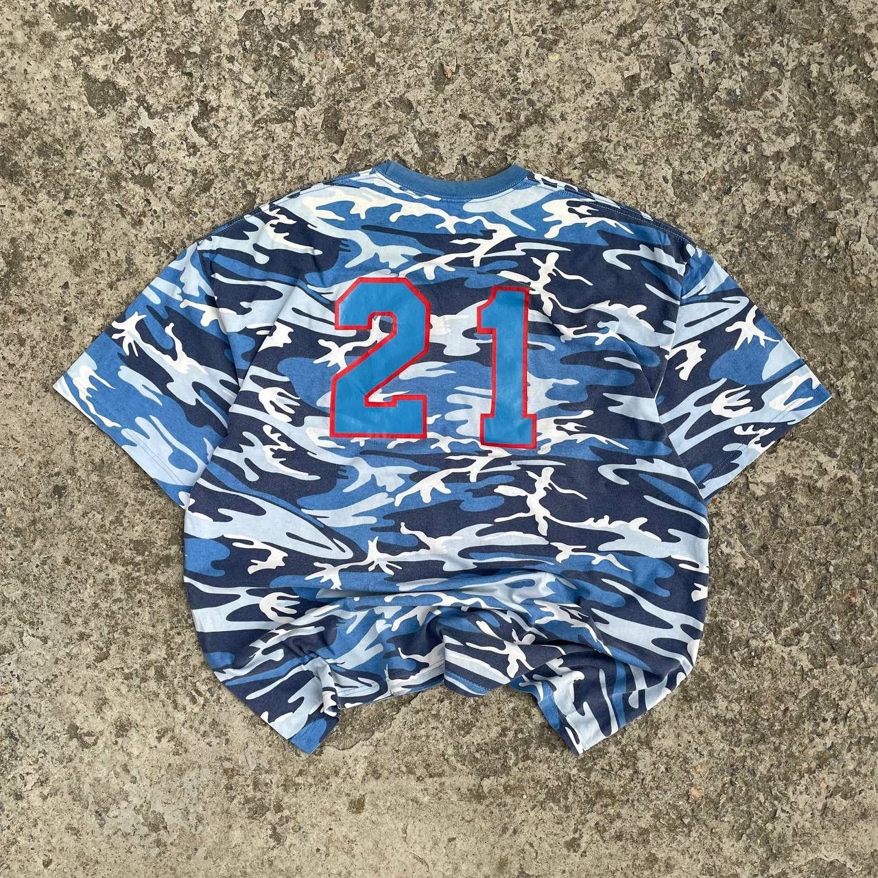 CCP (Crazy Character Print) Vintage Japanese Style Adult D-Boys Softball T-shirts Camo Size US XXL / EU 58 / 5 - 2 Thumbnail