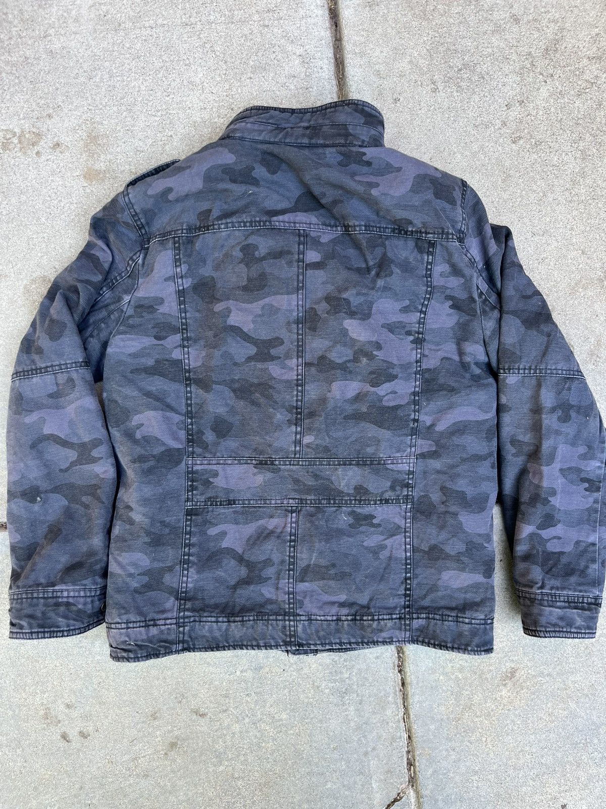 Levi's Levis Y2K Hoodie Liner / Gray Camo Jacket Size US S / EU 44-46 / 1 - 8 Thumbnail