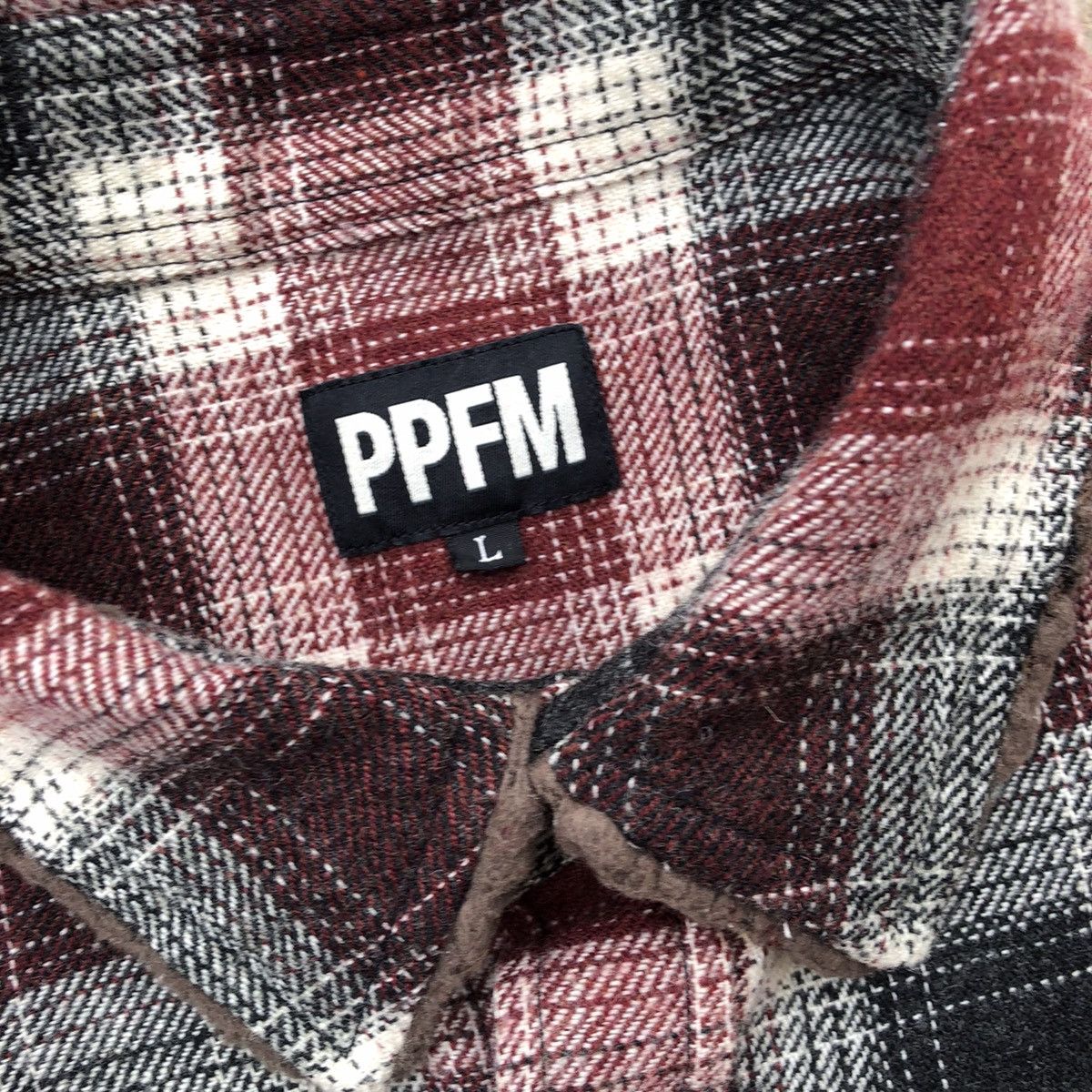 Japanese Brand × PPFM PPFM Western Double Pocket Button Flannel Shirt Size US L / EU 52-54 / 3 - 7 Thumbnail