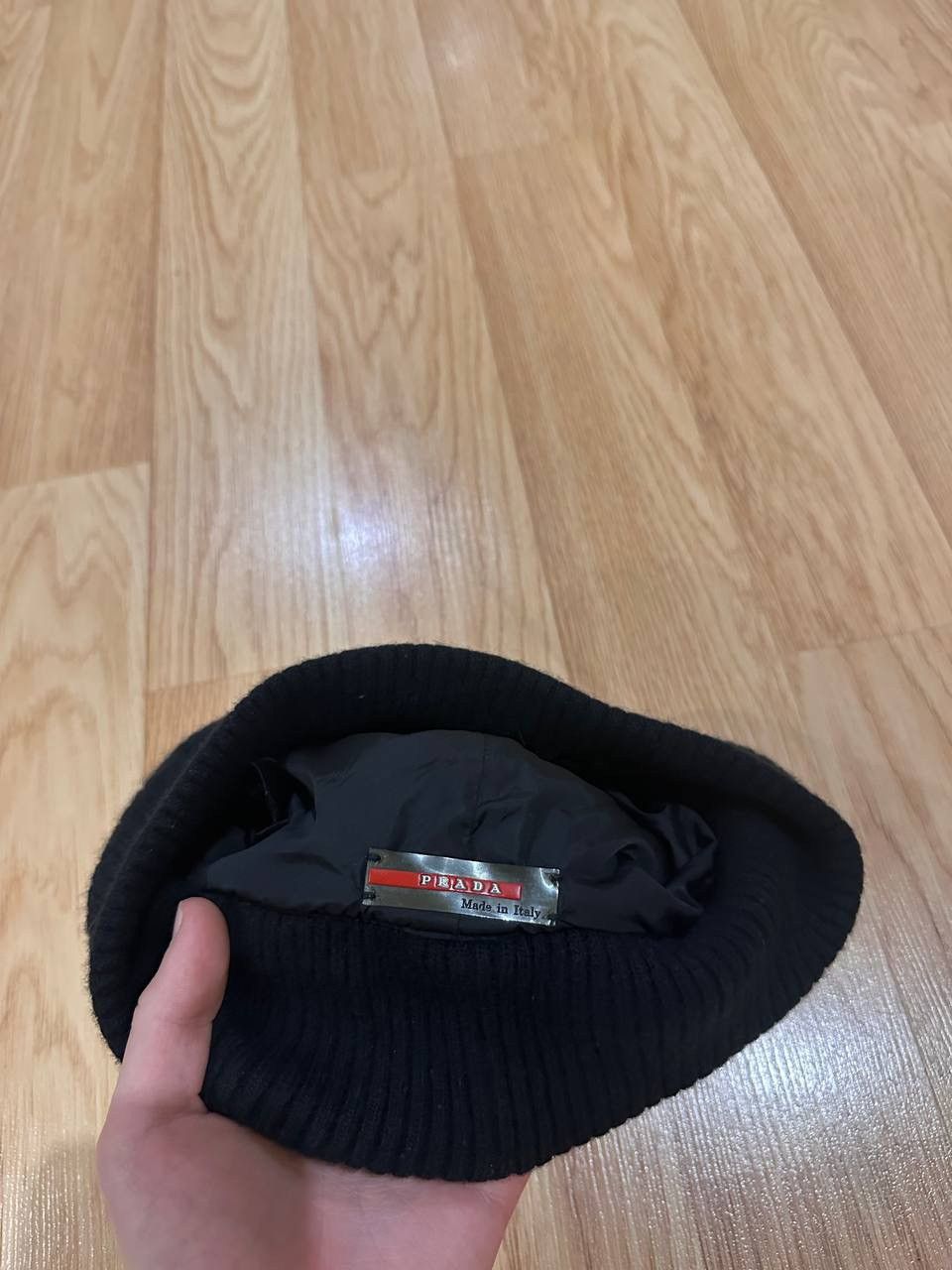 Prada Vintage Prada Sport Red Tab Wool Hat Rare Size XXL Size ONE SIZE - 6 Thumbnail