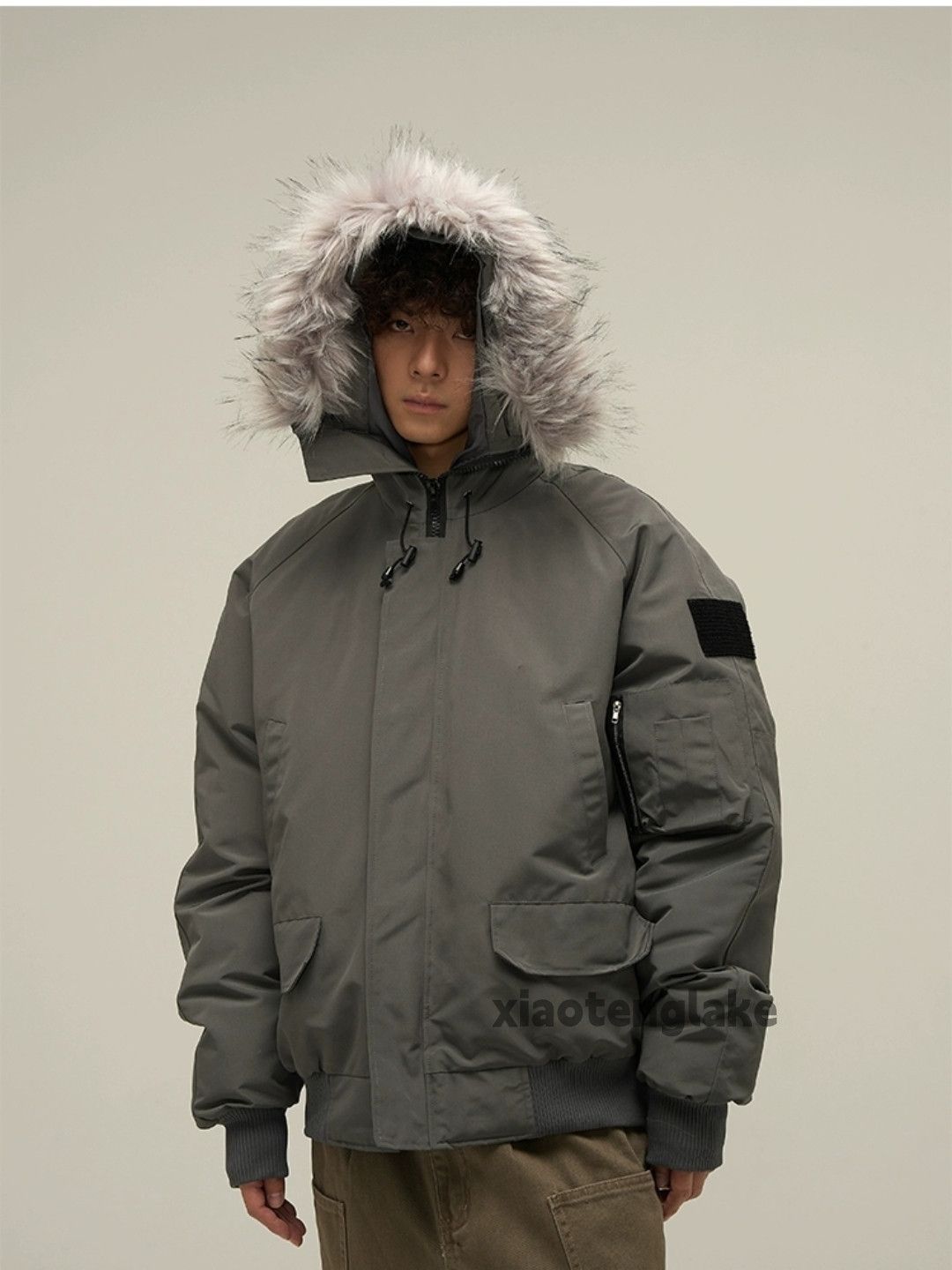 Vintage Unisex outdoor utility sports bomber hiphop jacket Size US XXL / EU 58 / 5 - 11 Thumbnail