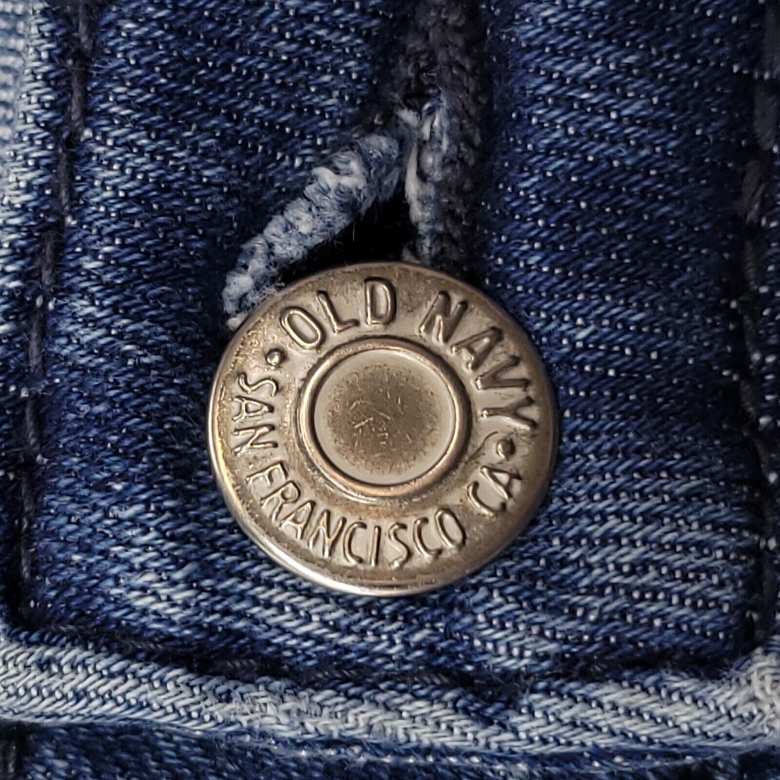 Old Navy Old Navy Casual Button Denim Jeans Womens Size 16 Blue Size 38" / US 16 / IT 52 - 4 Thumbnail