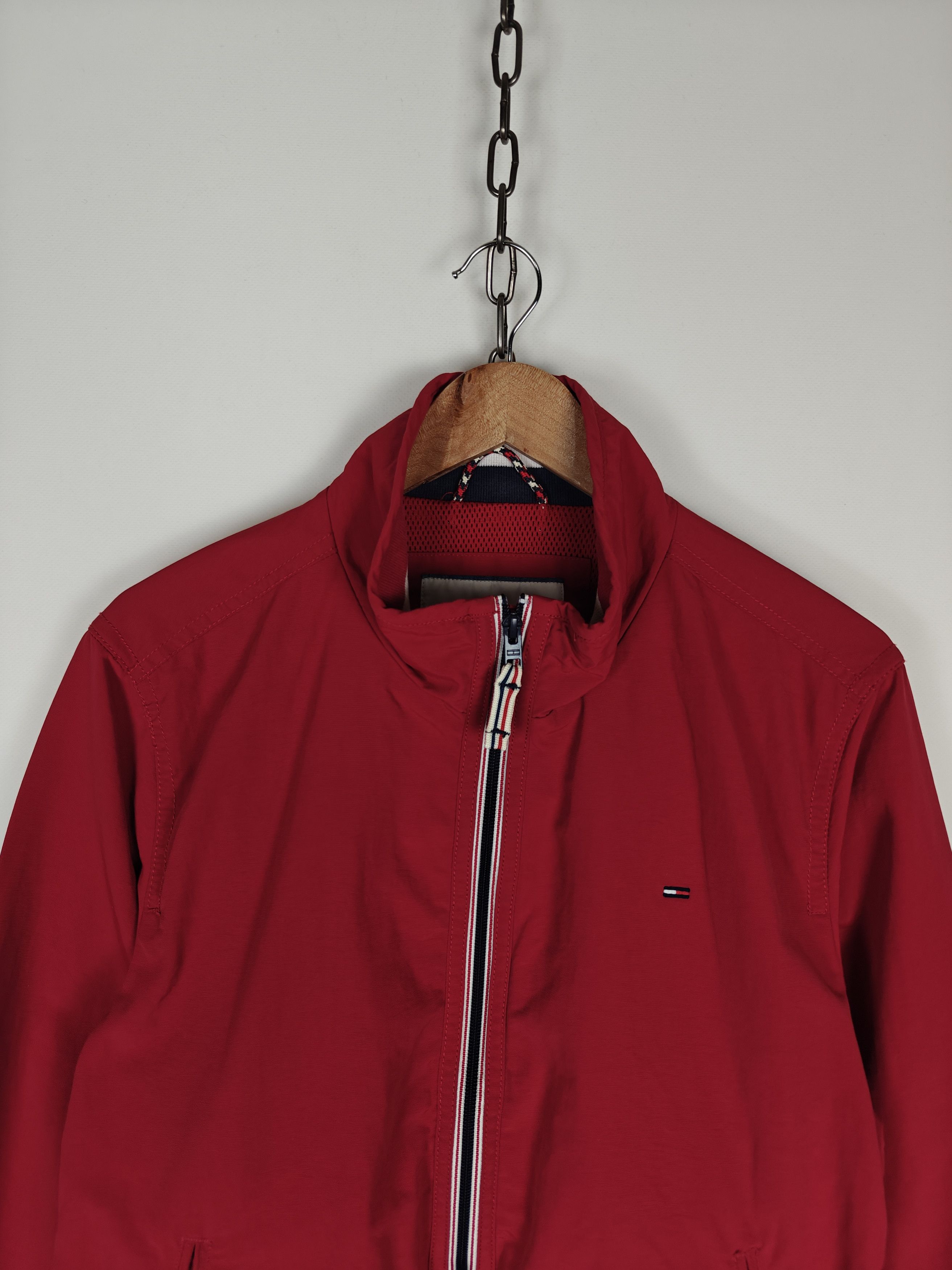Tommy Hilfiger Tommy Hilfiger Denim Zip Jacket Red American Original L Size US L / EU 52-54 / 3 - 2 Thumbnail
